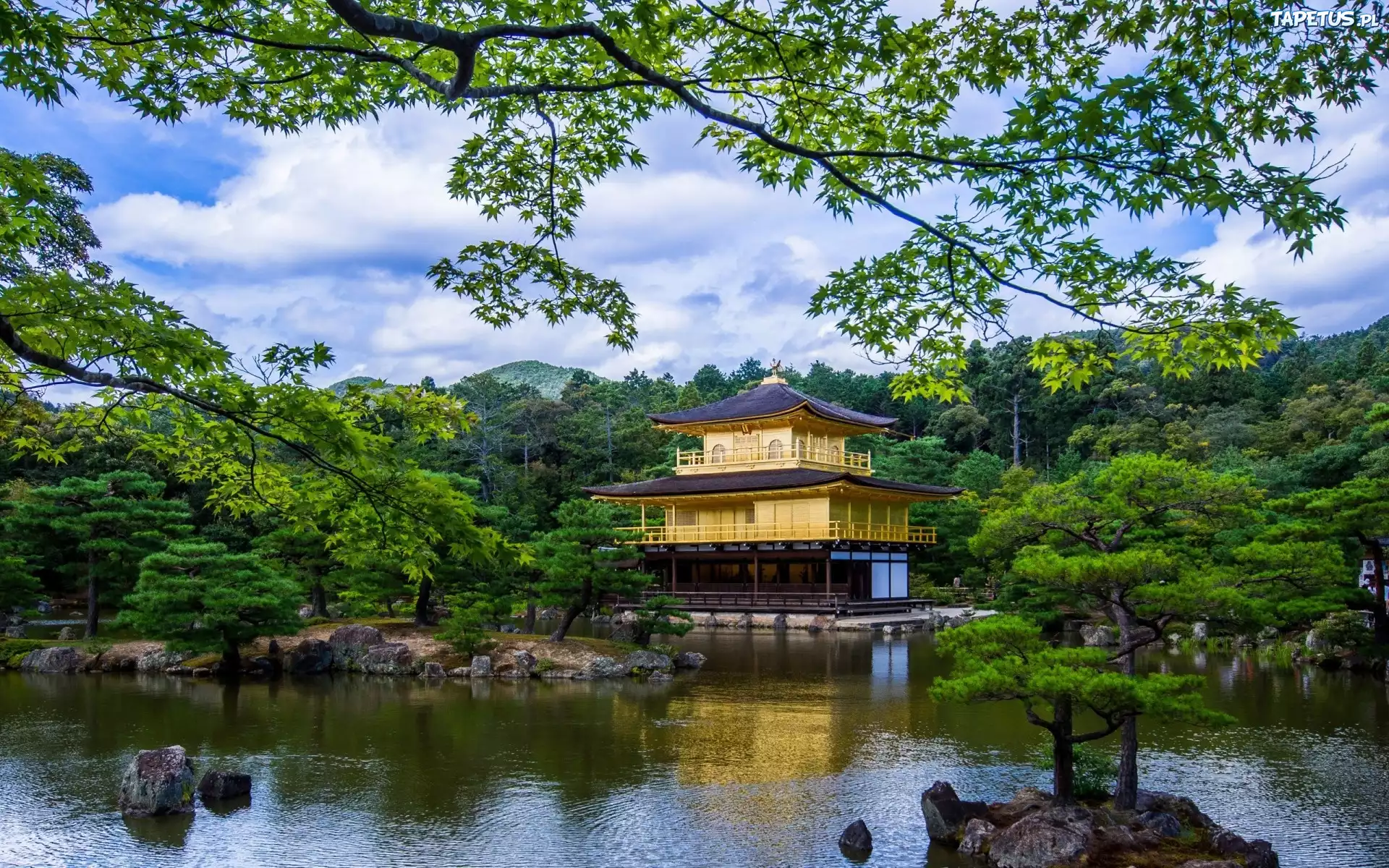 Kinkaku-ji Temple, Kyoto, Japan загрузить