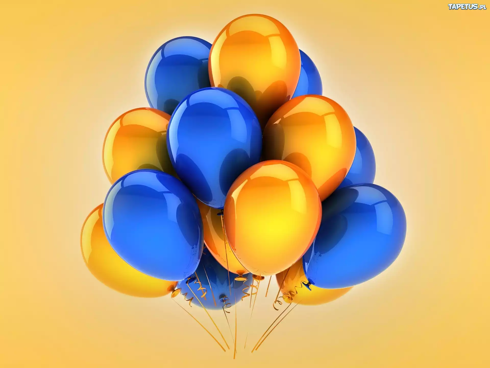 Żółte, Niebieskie, Balony