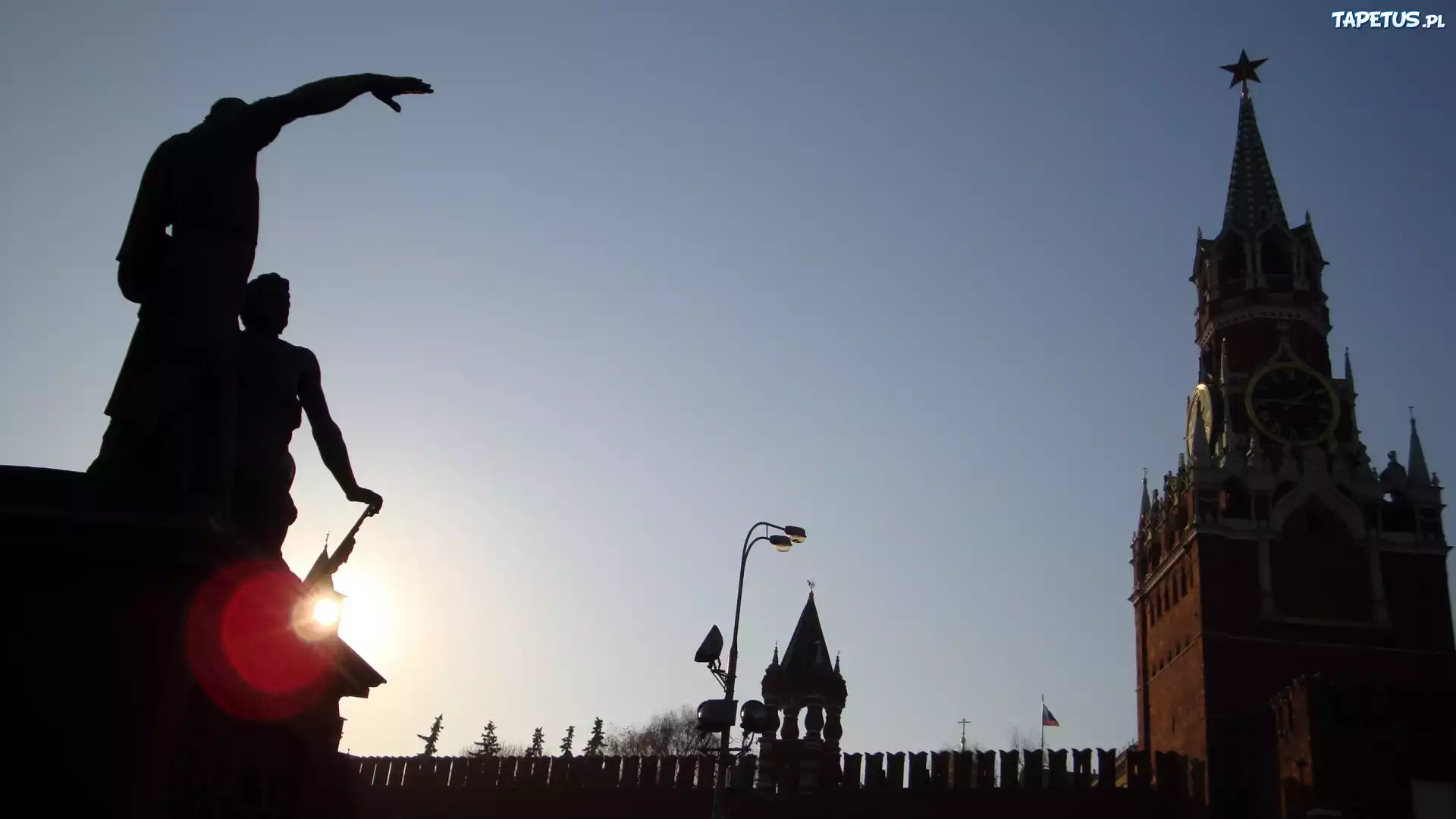 Pomnik, Plac Czerwony, Moskwa, Rosja
