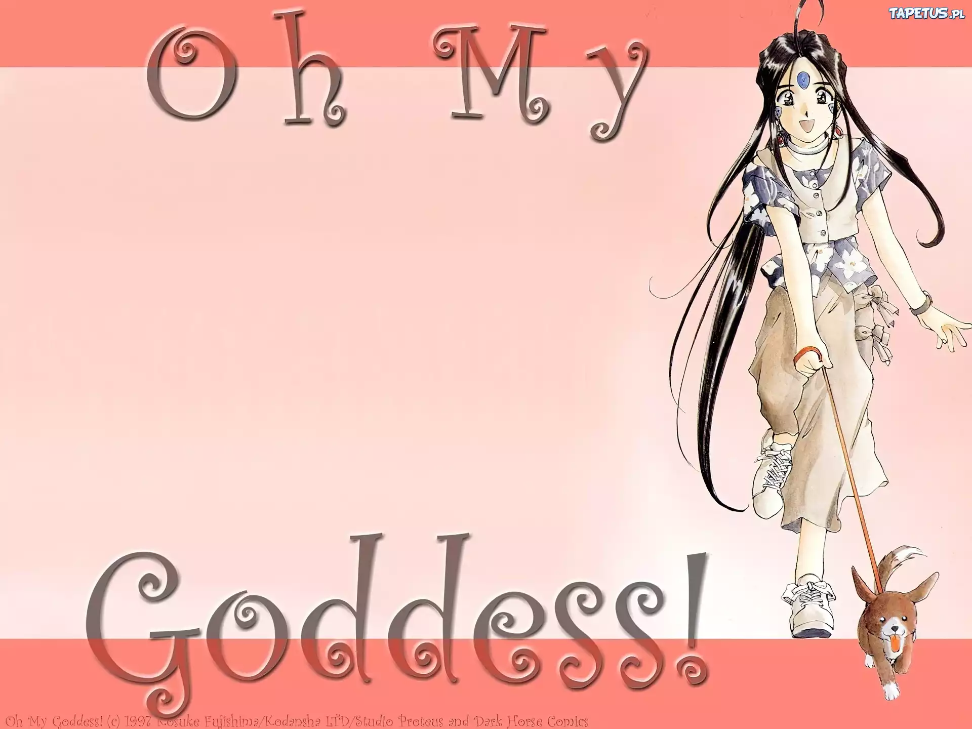 Oh My Goddess, dziewczyna, piesek