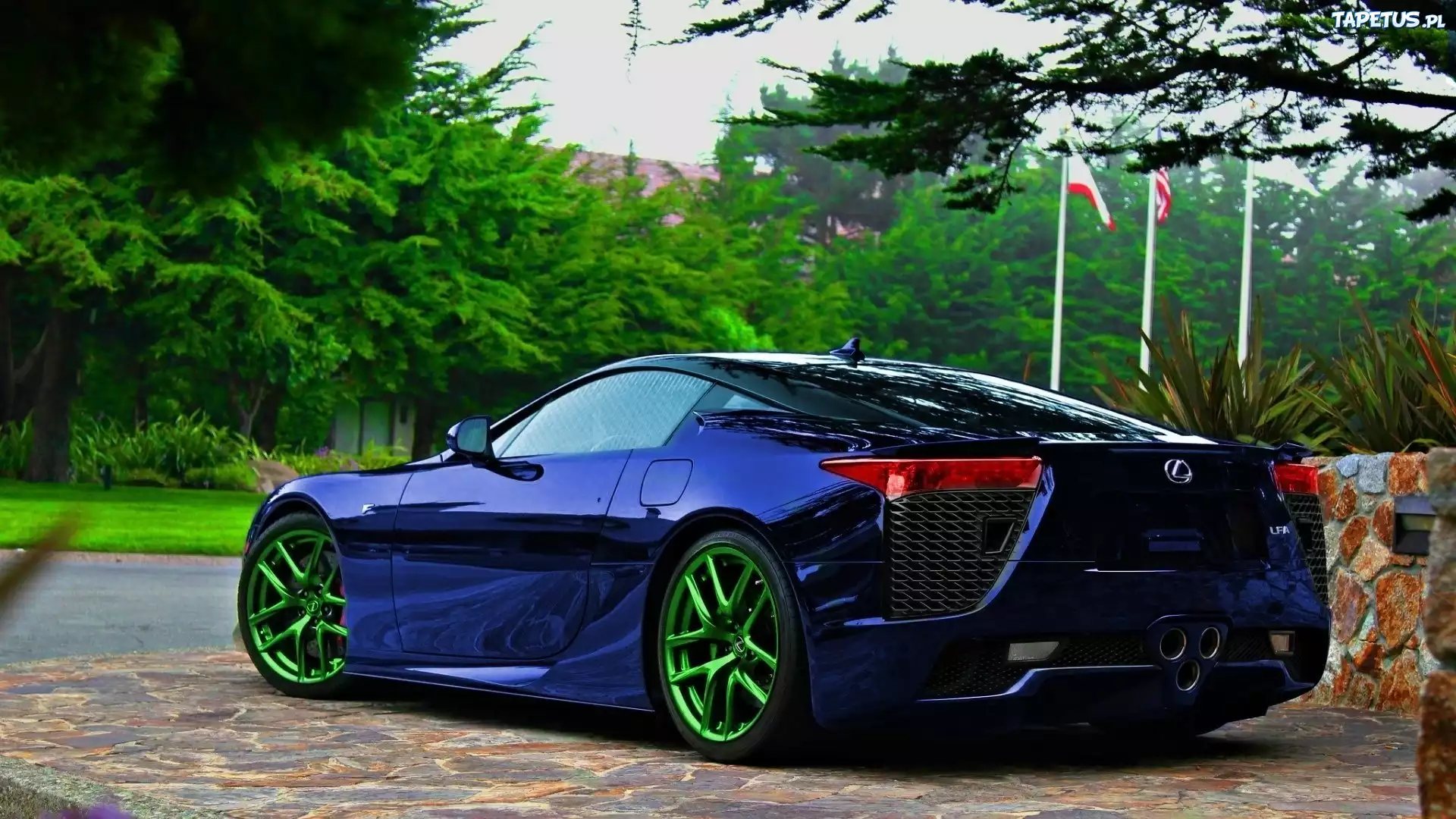 Lexus, LF-A, Park, Parking