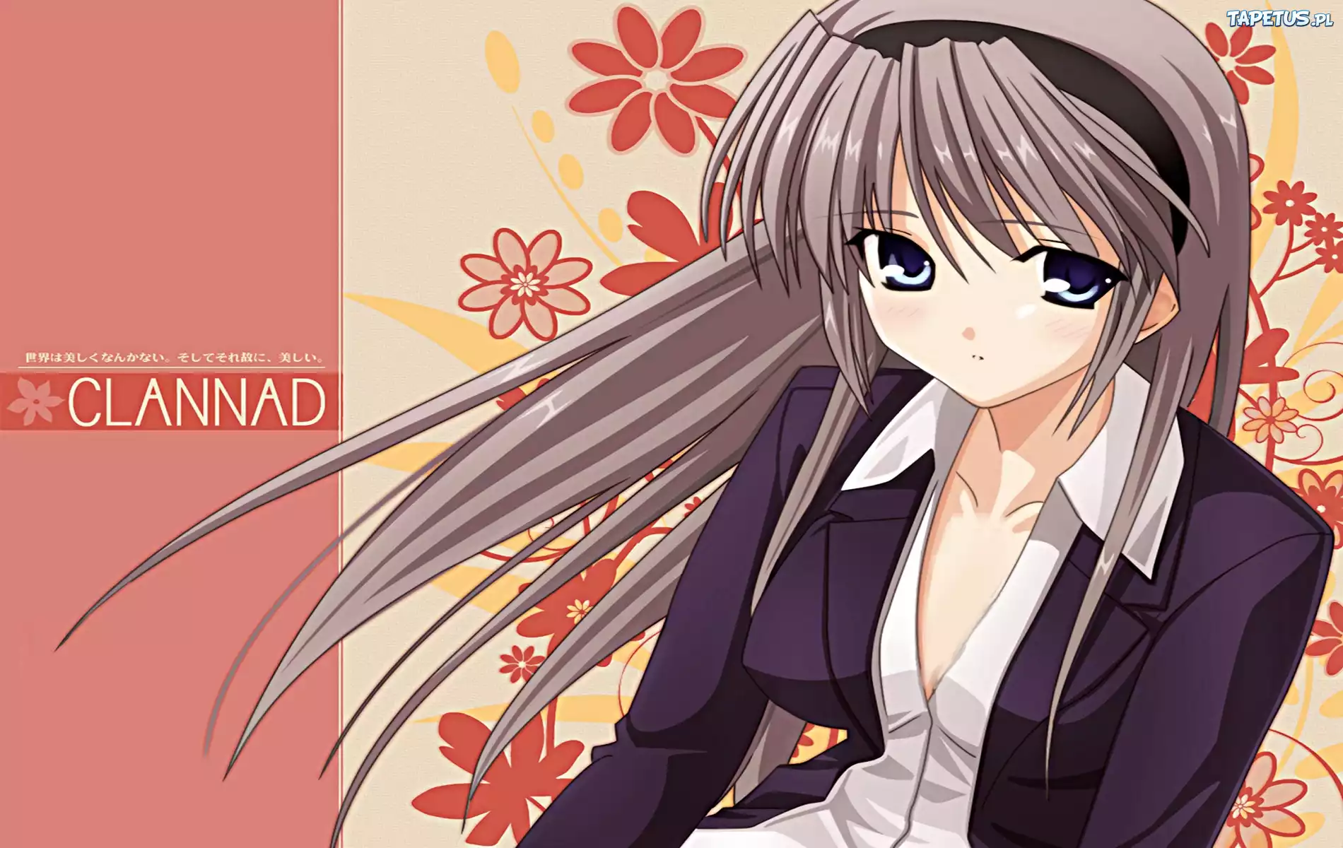 Clannad, Tomoyo Sakagami, anime, dziewczyna