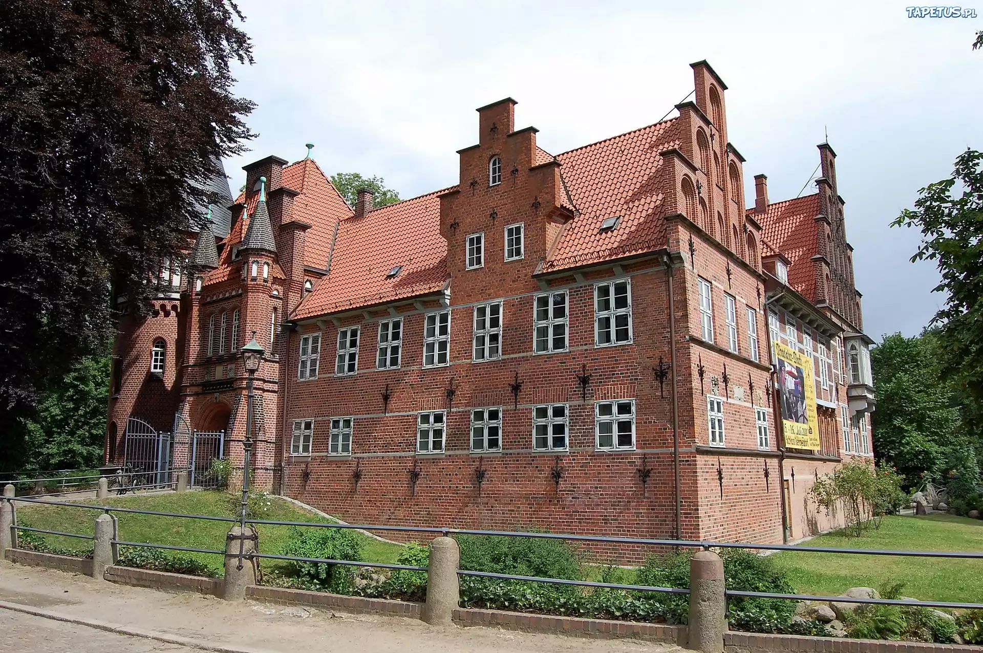 Zamek, Bergedorf, Park