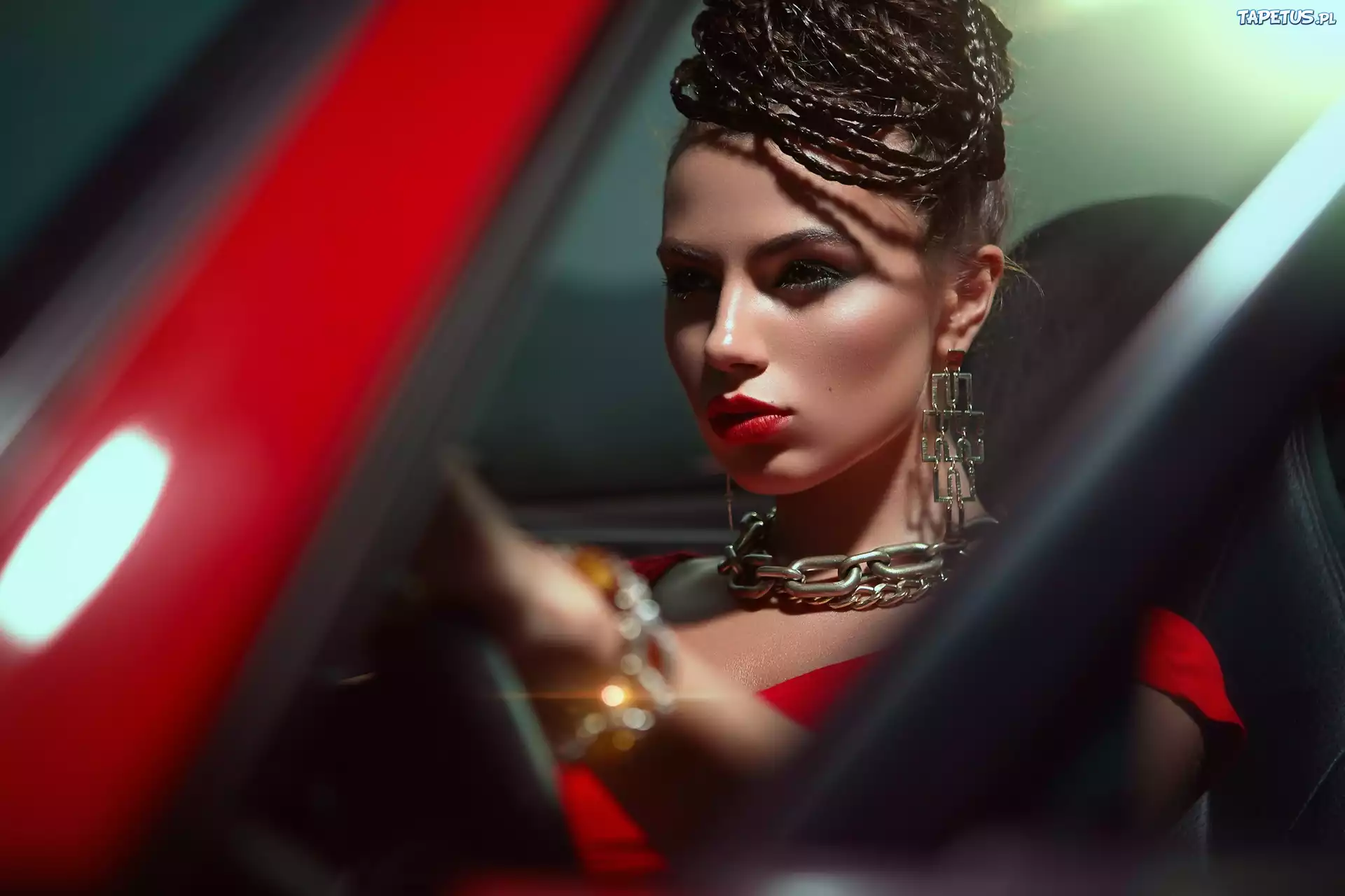 Kobieta, Modelka, Biżuteria, Vica Kerekes