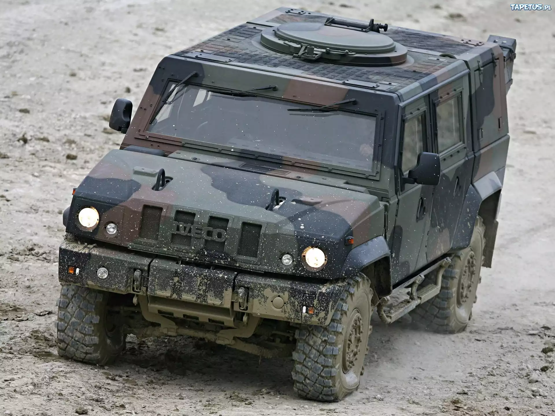 Samochód, Wojskowy, Iveco, Lince, LMV