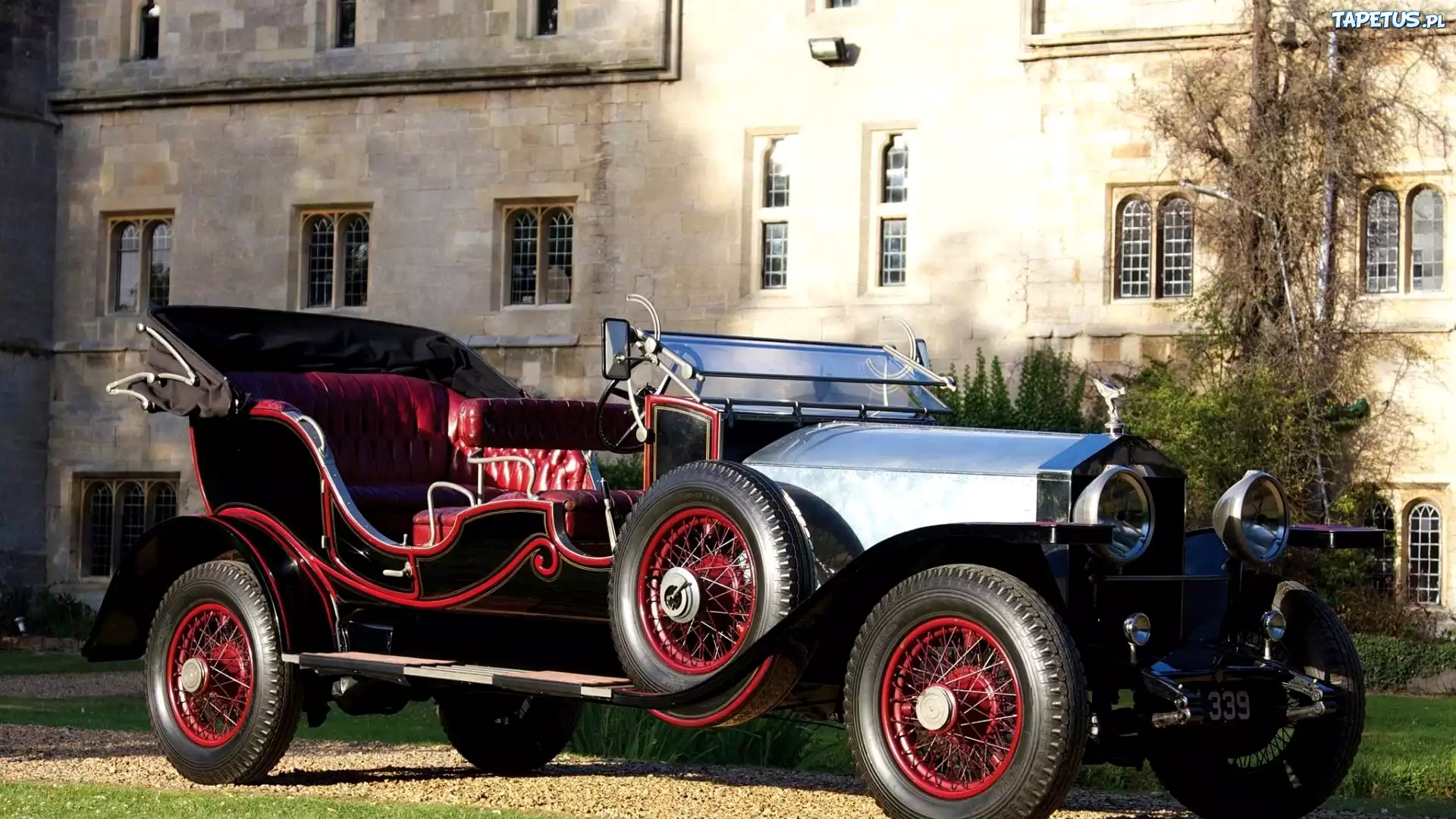 Zabytkowy, Rolls, Royce, Retro, Phantom