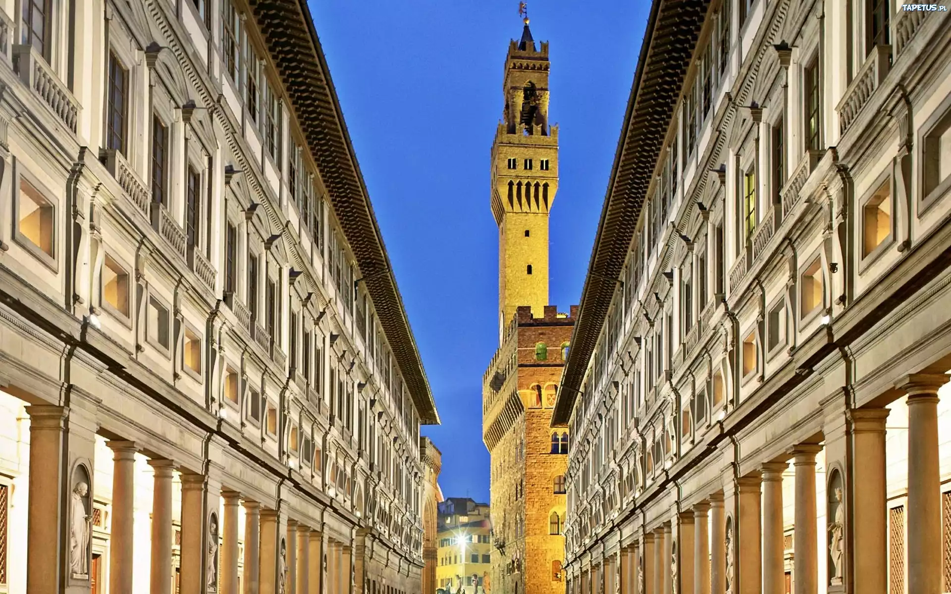 Galeria Uffizi, Muzeum, Pałac, Vecchio