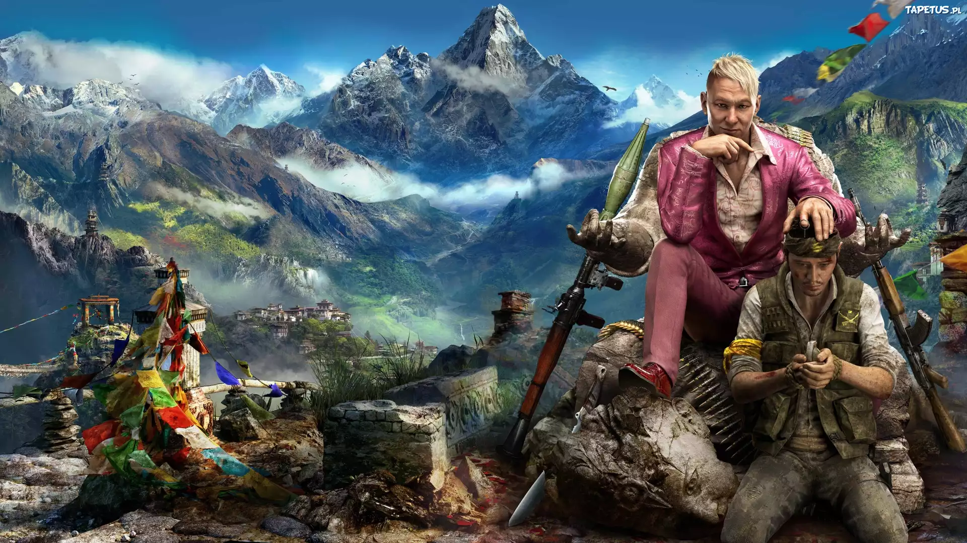Far Cry, 4, 2014, Ludzie, Góry