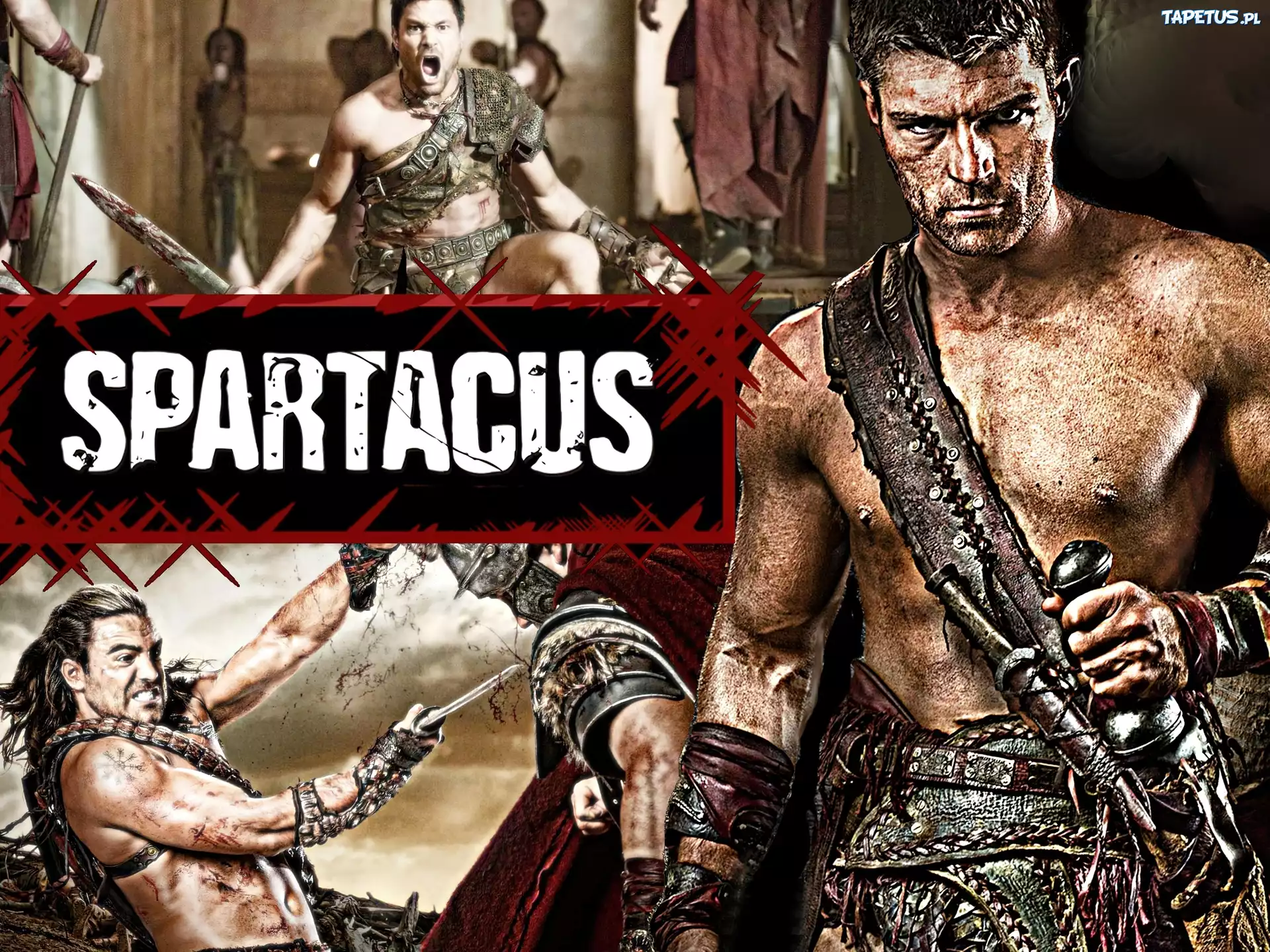 Spartacus, Serial, Gannicus