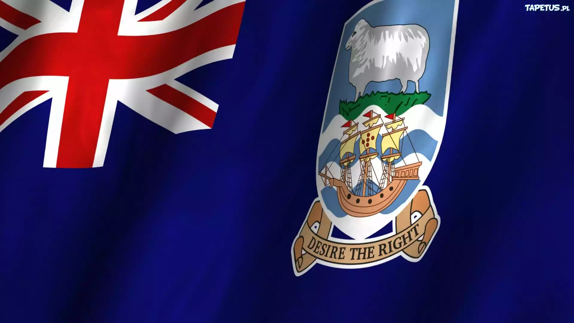 Flaga, Falklandy