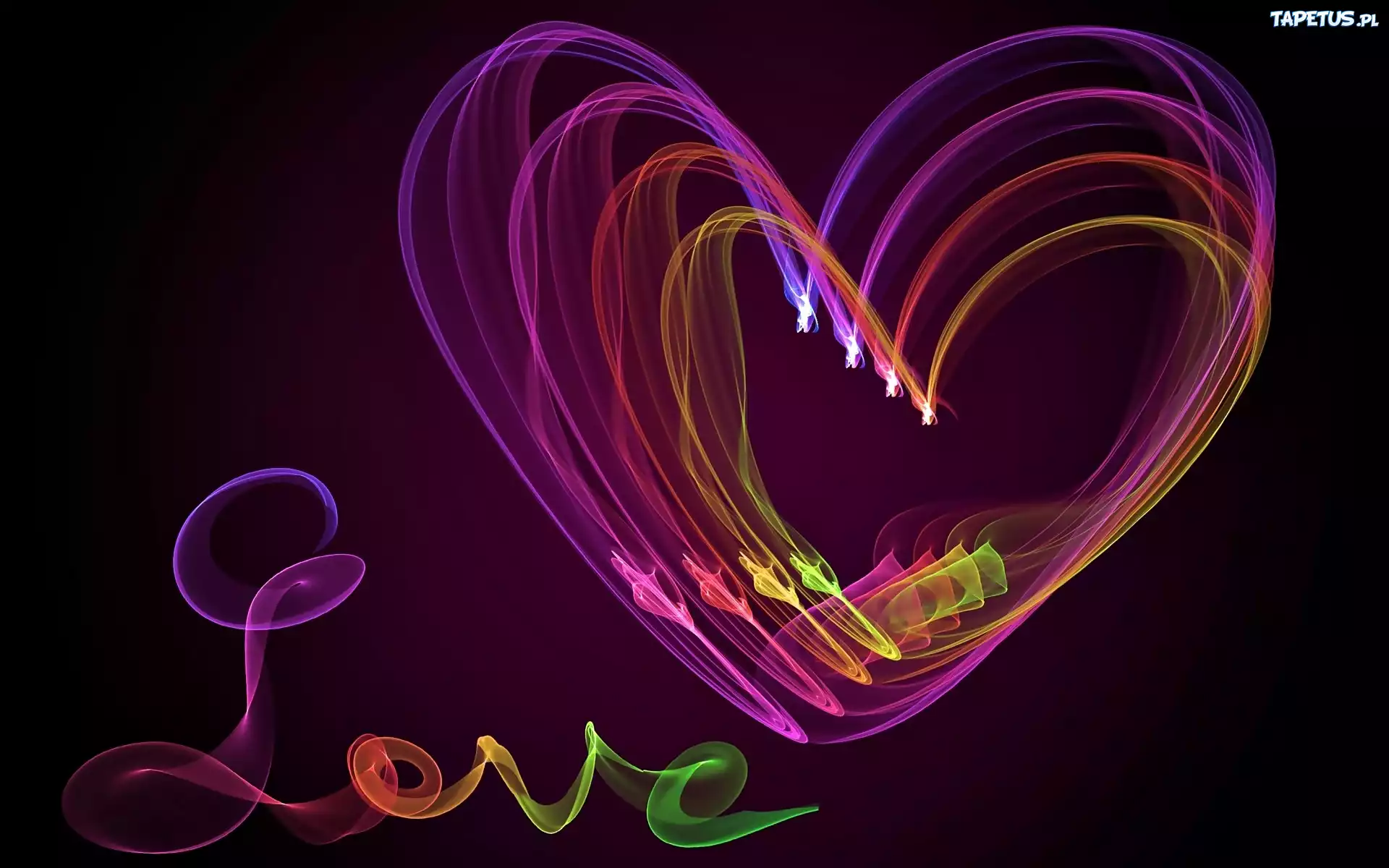 Grafika, Miłość, Serce, Love