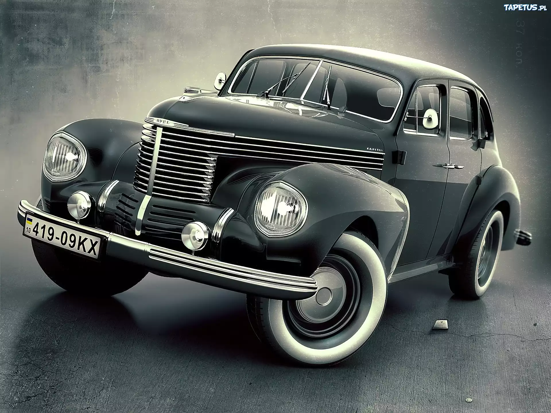 Zabytkowy, Opel, Kapitan