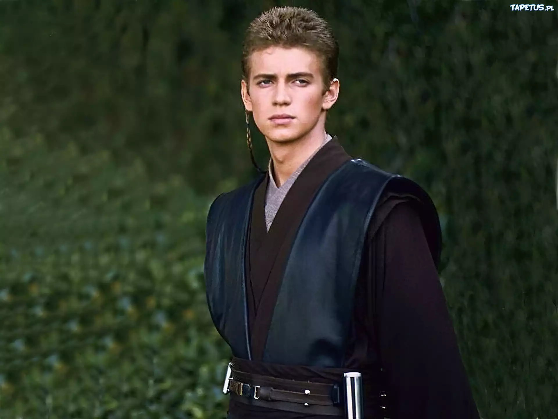 zieleń, Star Wars, Hayden Christensen, strój