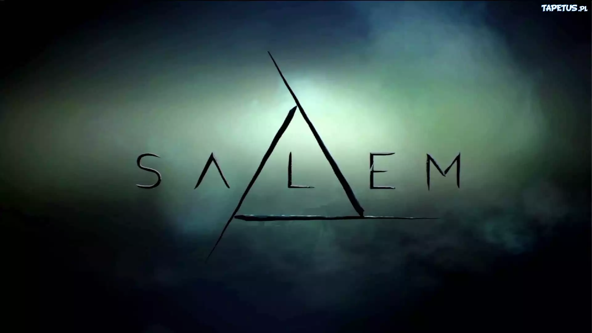 Seriale, Salem, Afisz, Nazwa, Neon