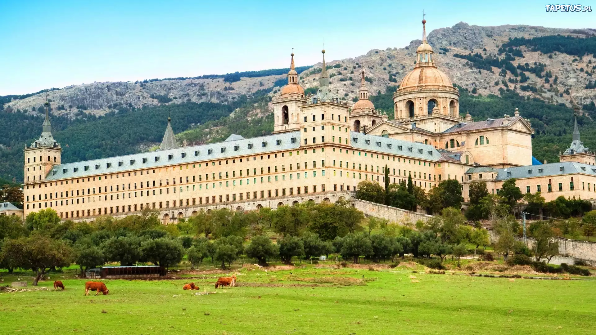 Escorial Monastery, Madrid, Spain загрузить