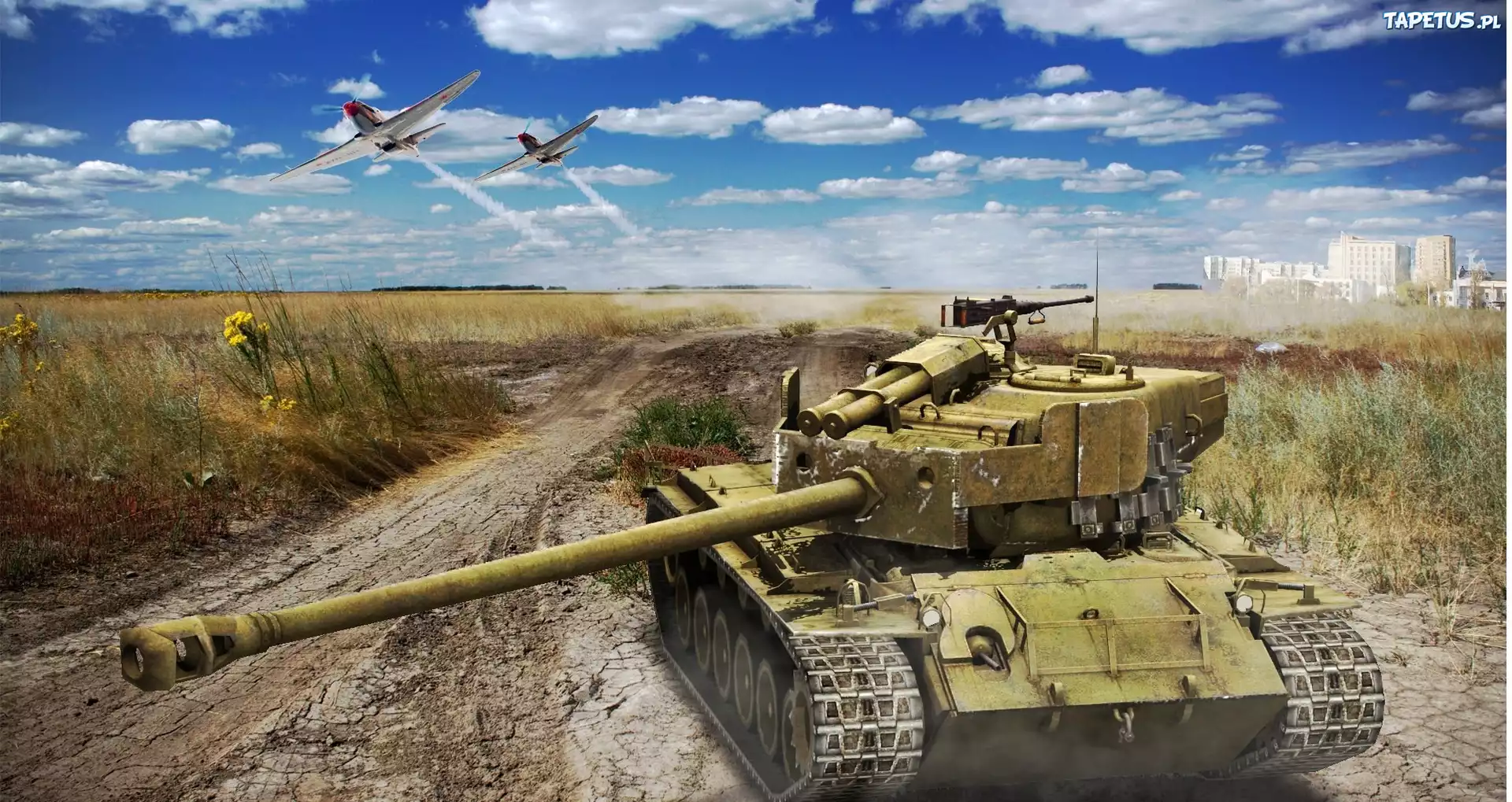 Czołg, Pola, Nalot, Samolotów, M26 SuperPershing