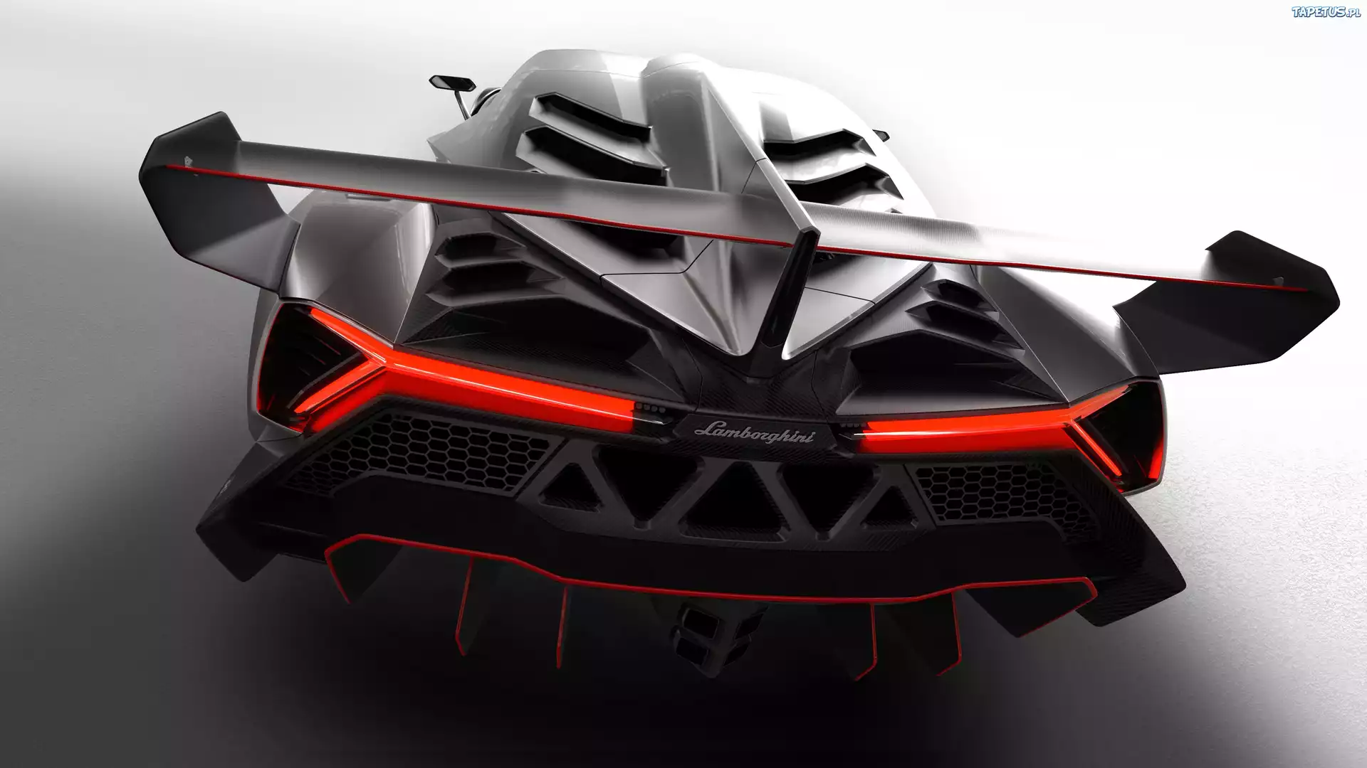 Lamborghini, Veneno, tył