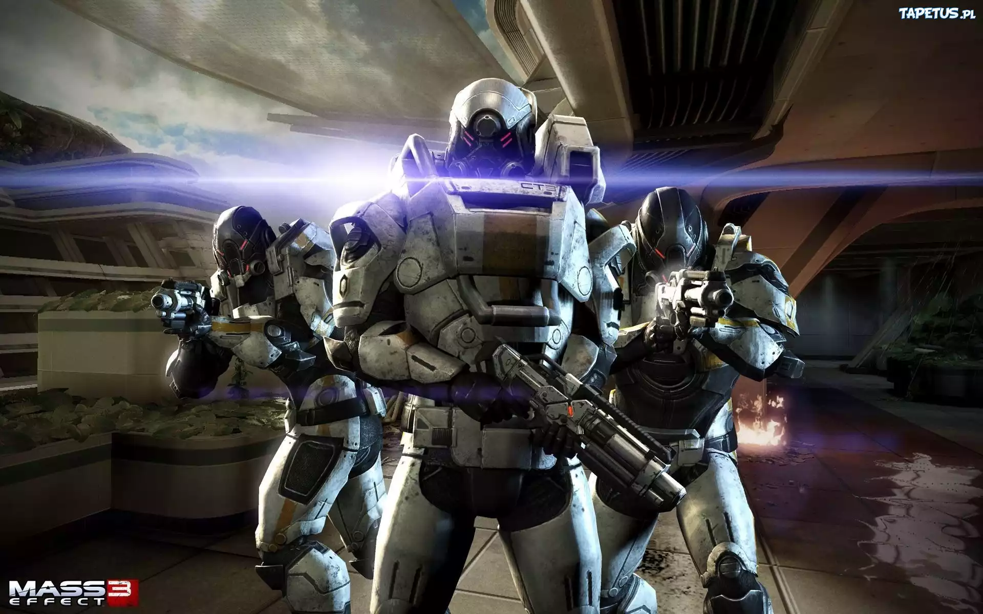 Mass Effect3, Postacie, Broń