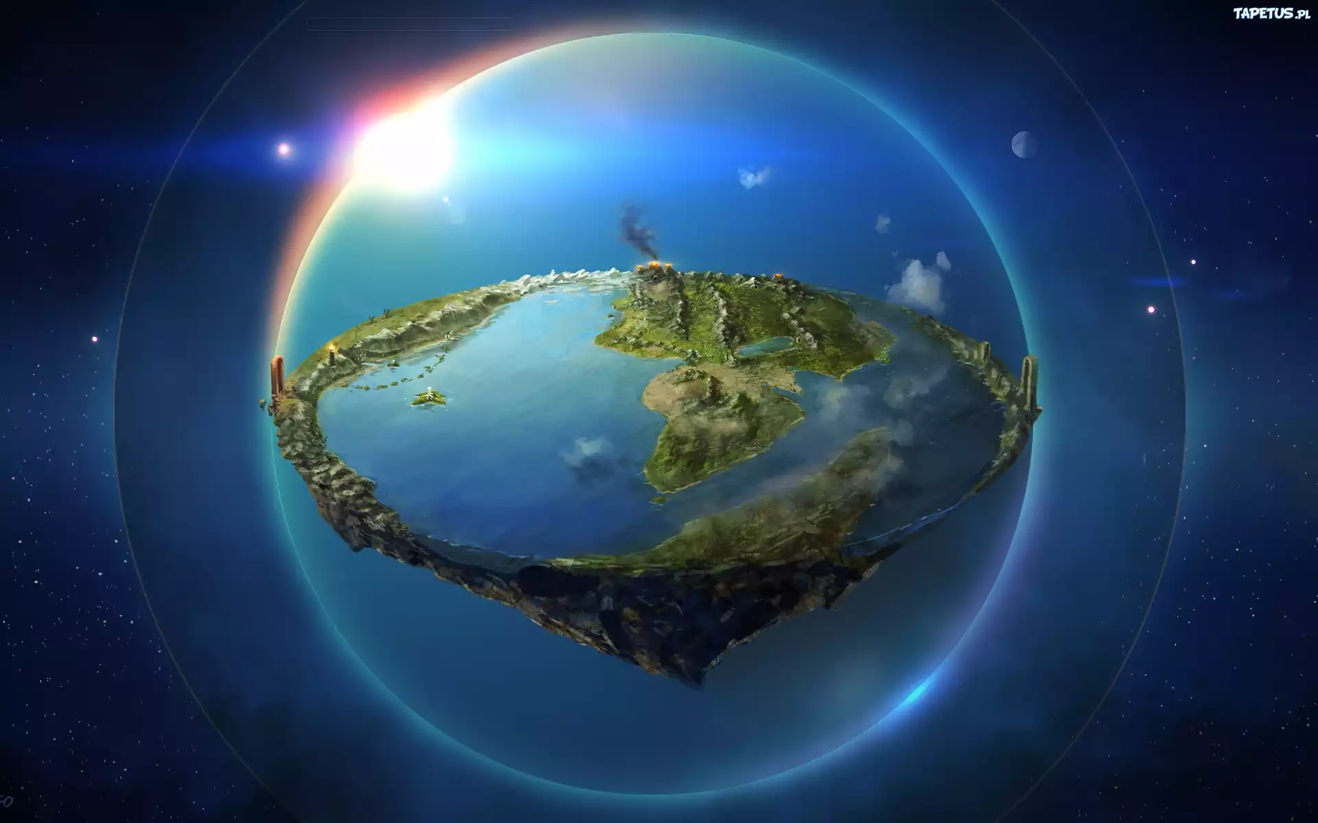 3D, Planeta, Kosmos