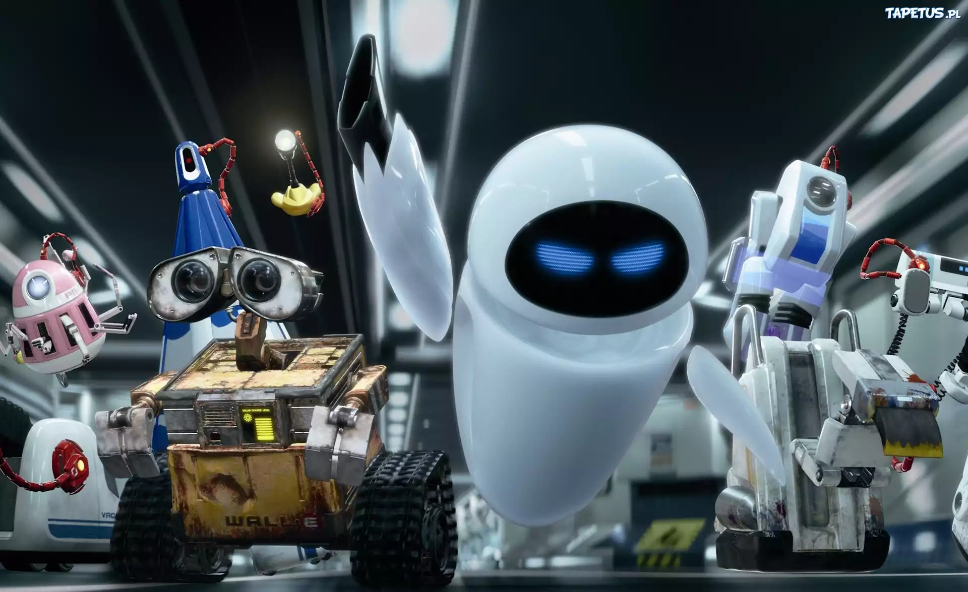 WALL, E, Postacie