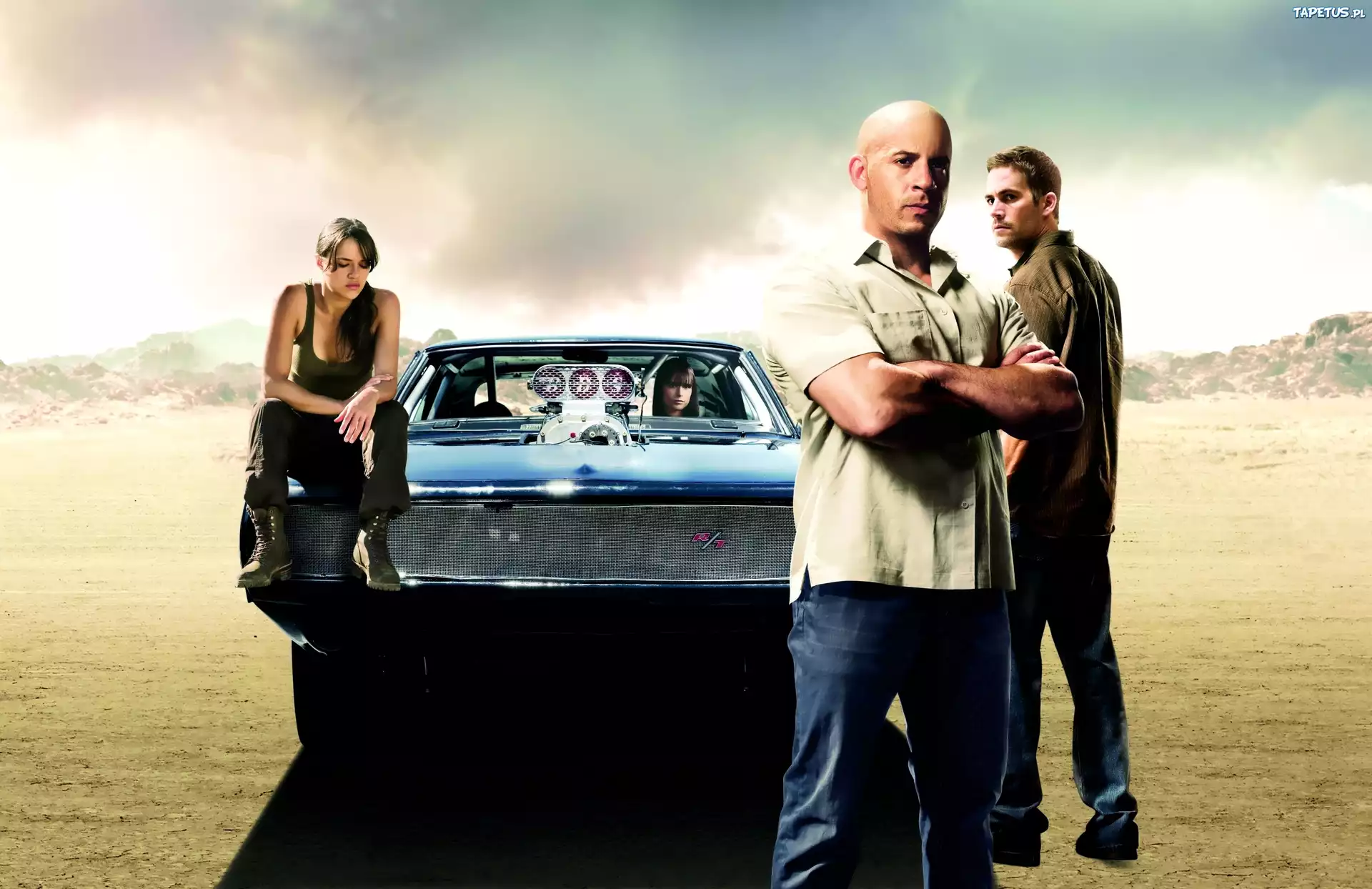 Szybcy i wściekli, Aktorzy, Vin Diesel, Paul Walker, Michelle Rodriguez