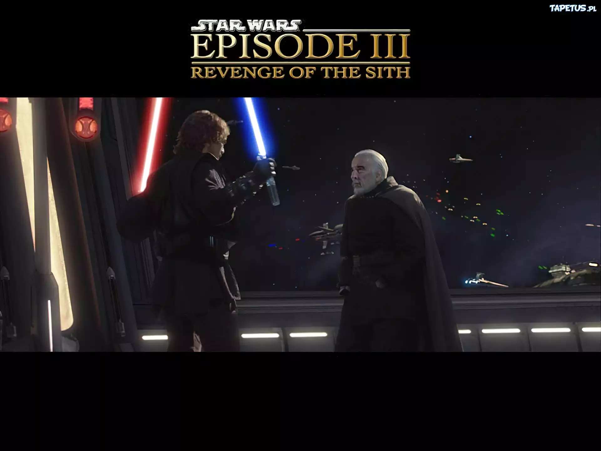Star Wars, okno, starzec, lasery