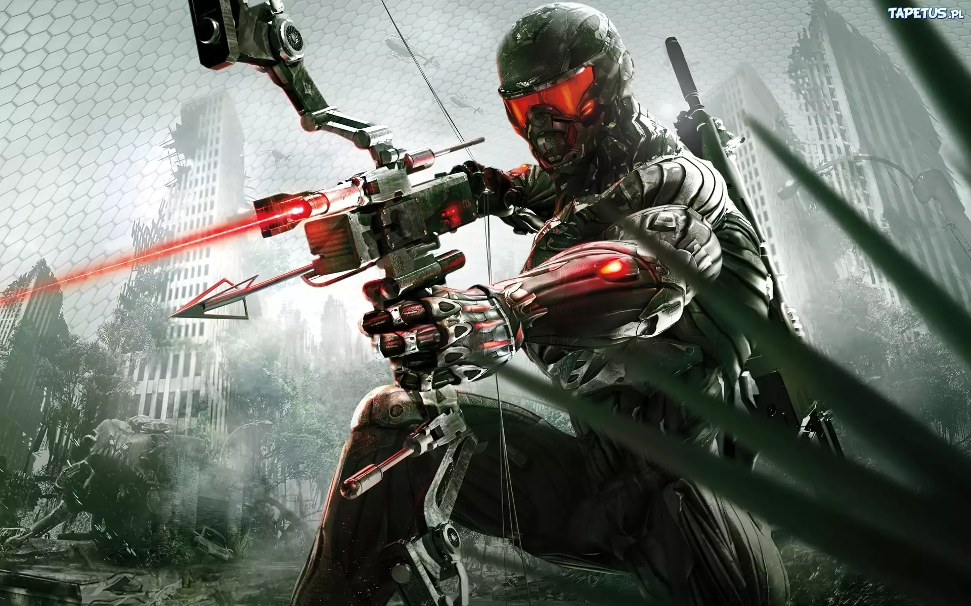 Crysis 3, Postać, Maska, Łuk