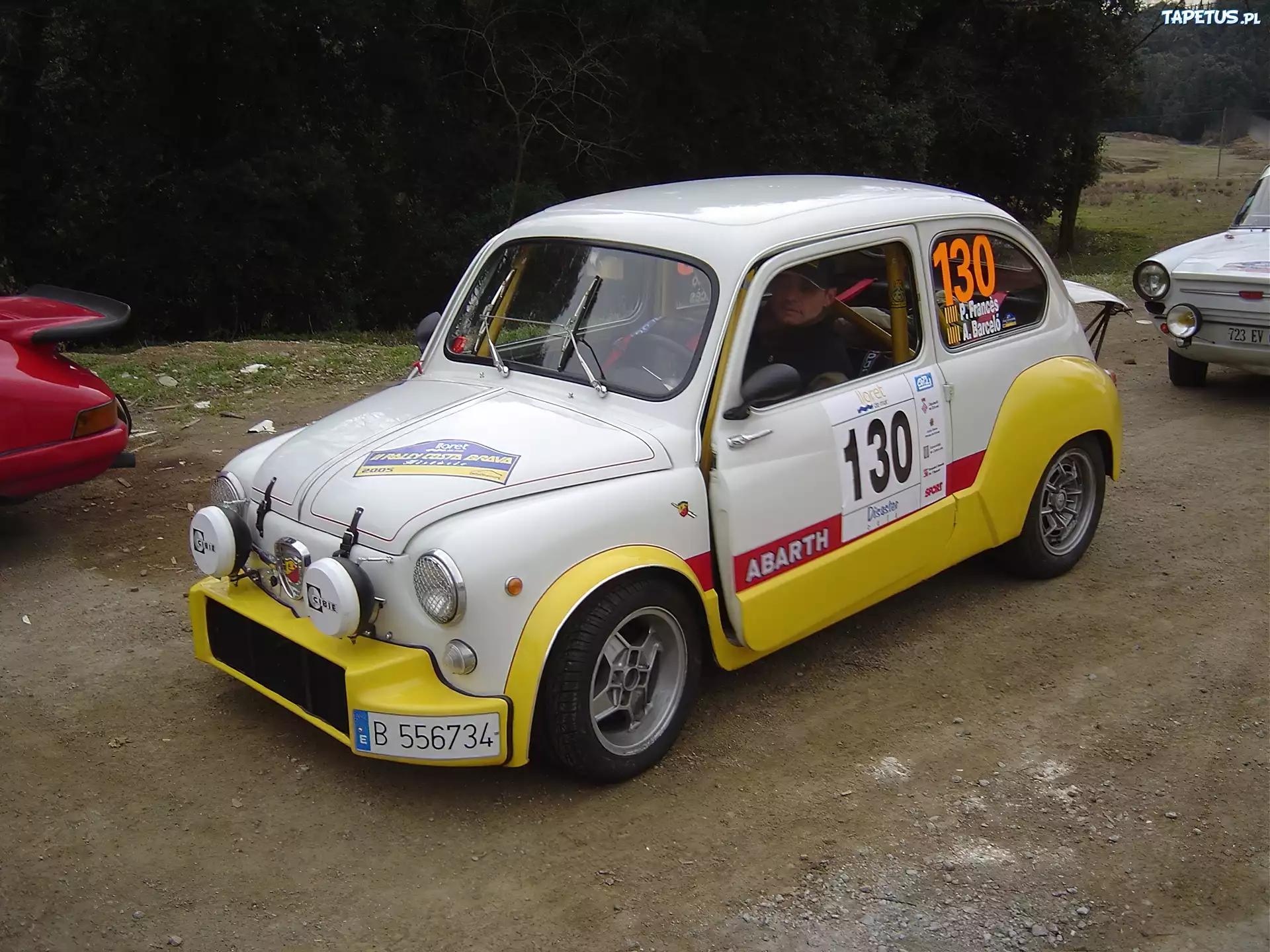 Fiat 500, Zderzak, Opony