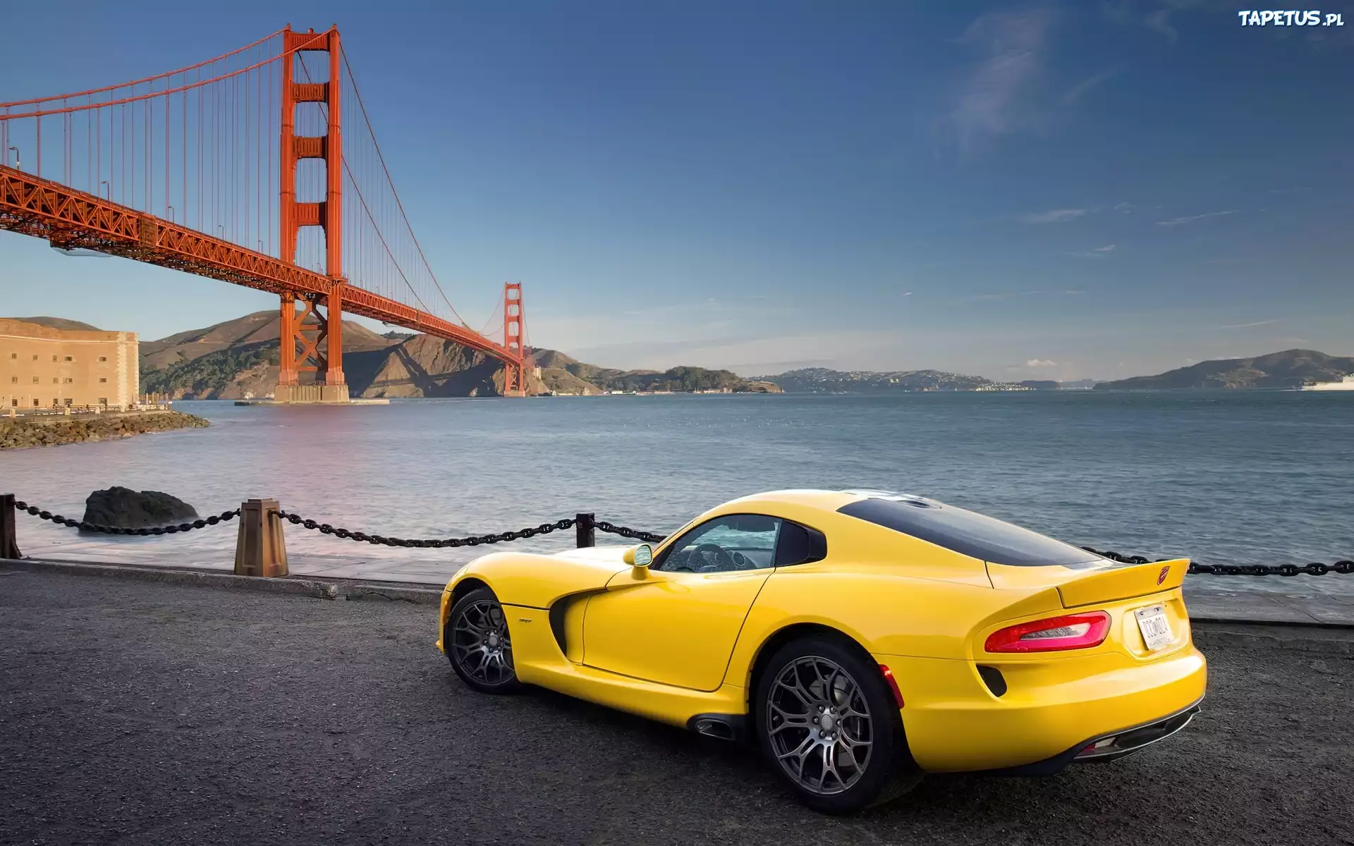 Dodge, Viper, SRT, Most, Góry