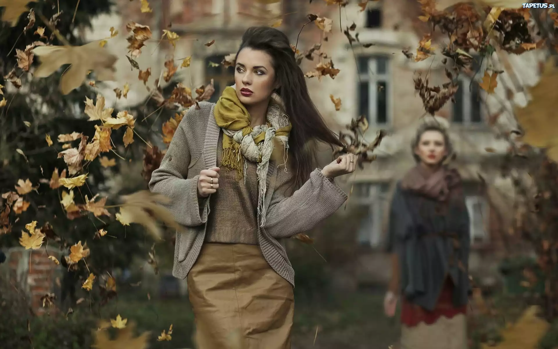 Jesień, Modelki, Moda, Styl