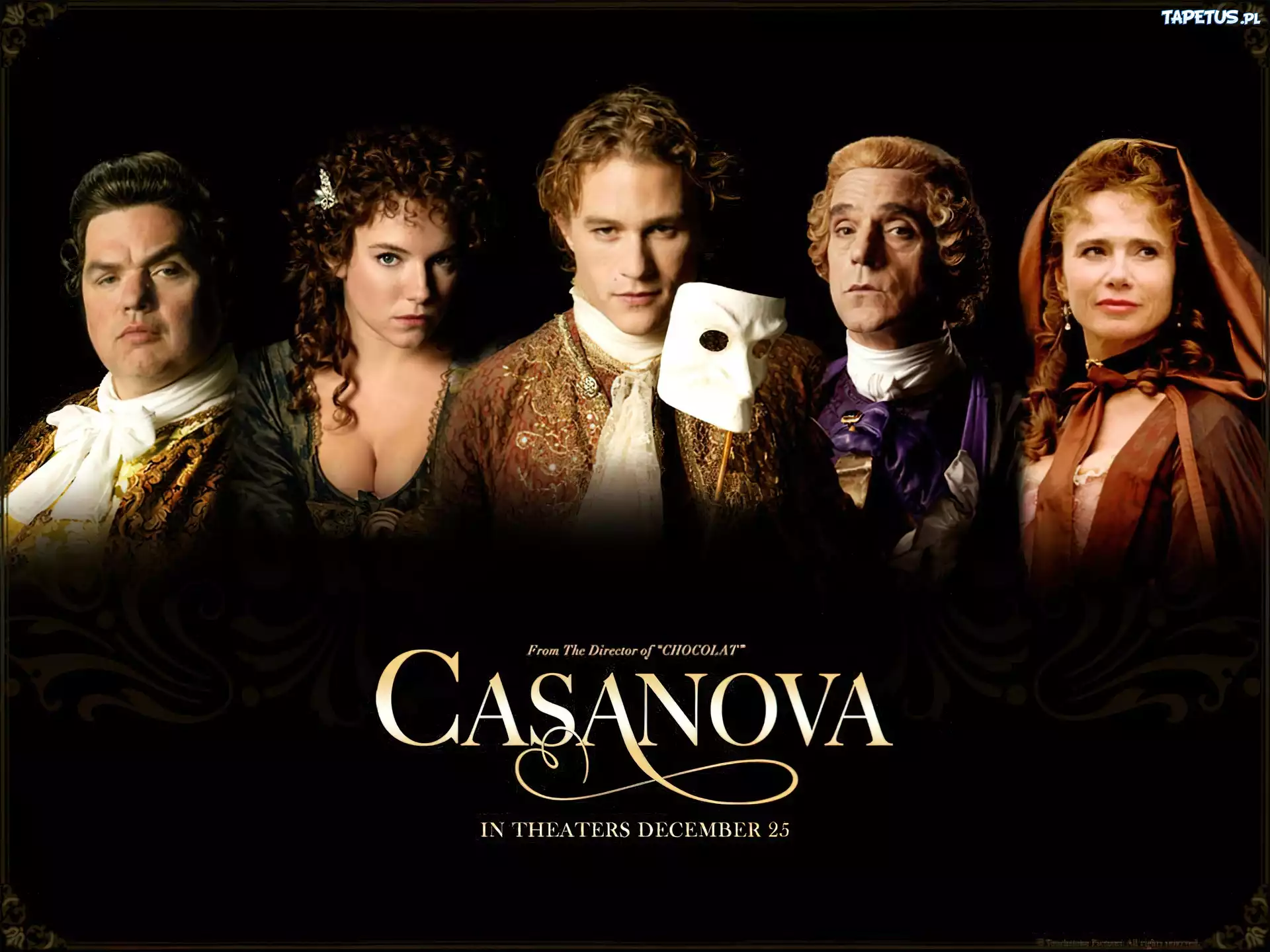 Casanova, Heath Ledger, Lena Olin, Jeremy Irons, Oliver Platt, Sienna Miller