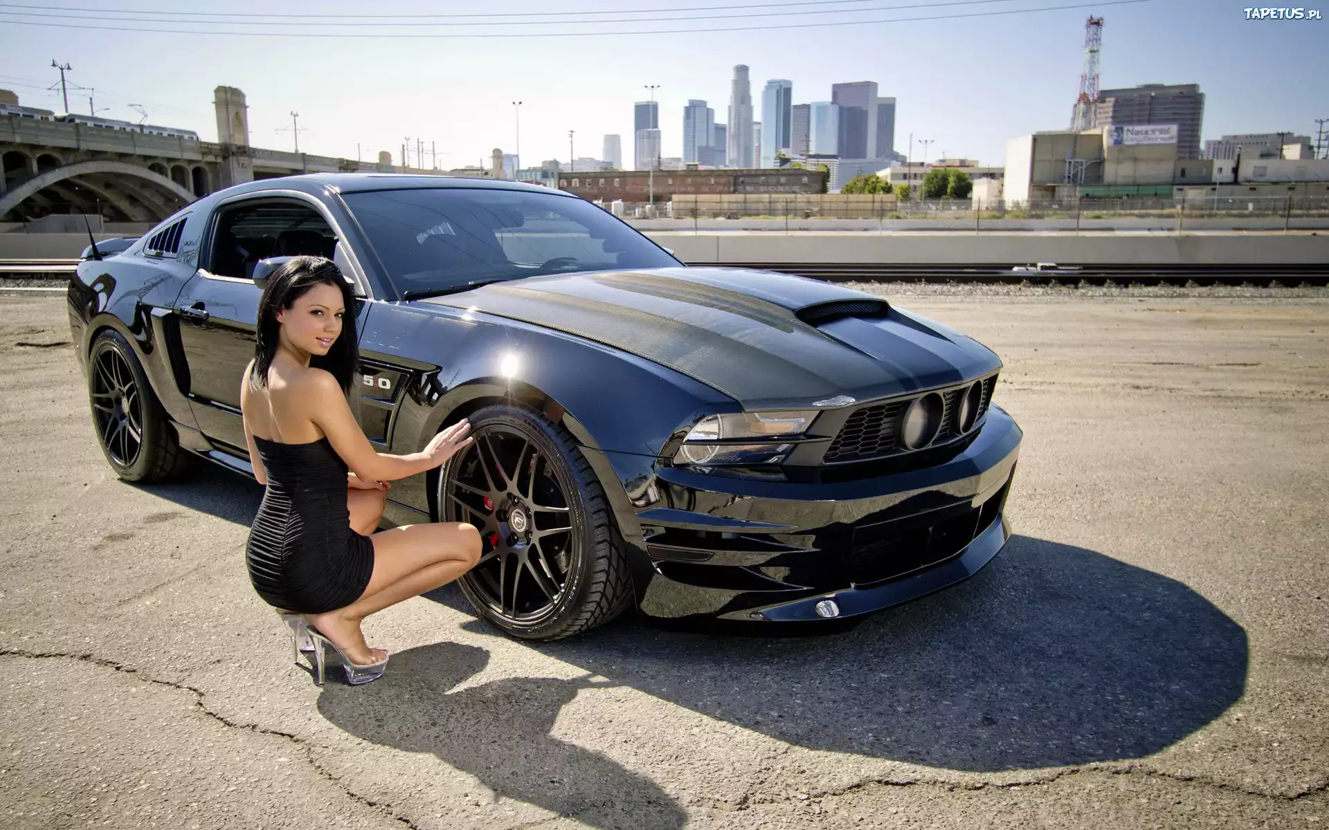 Ford Mustang, Kobieta, Girl car