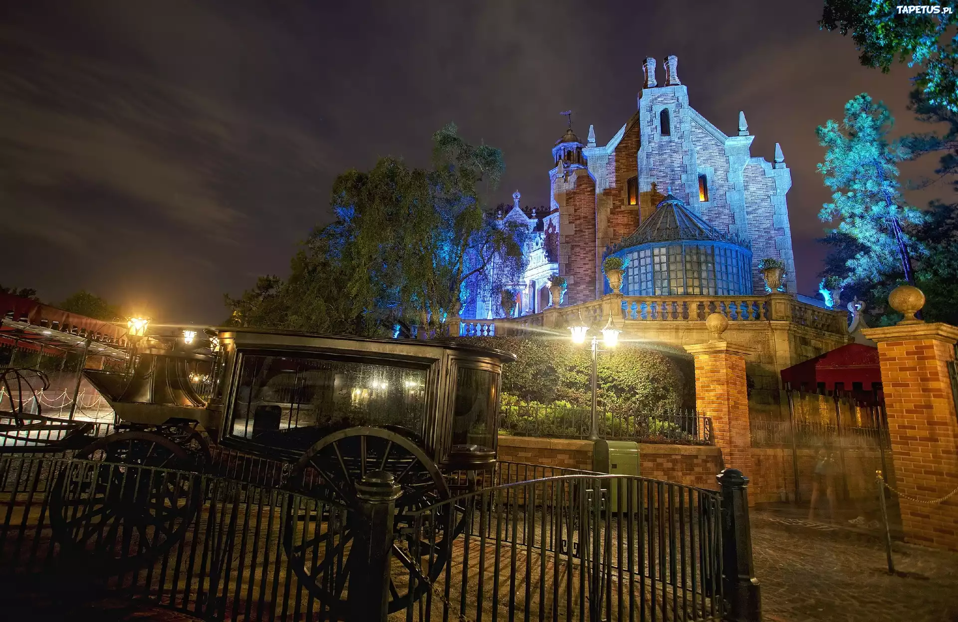 Zamek, Kareta, Disneyland, Kalifornia