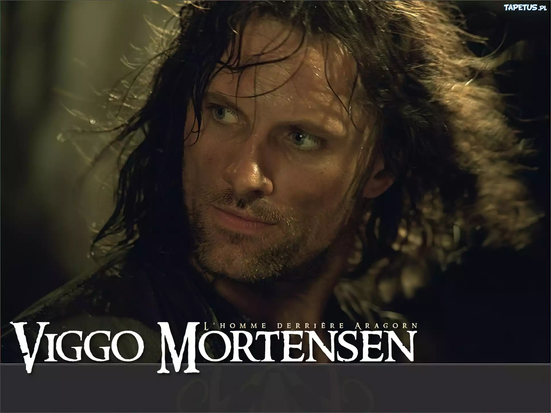 Viggo Mortensen,długie włosy