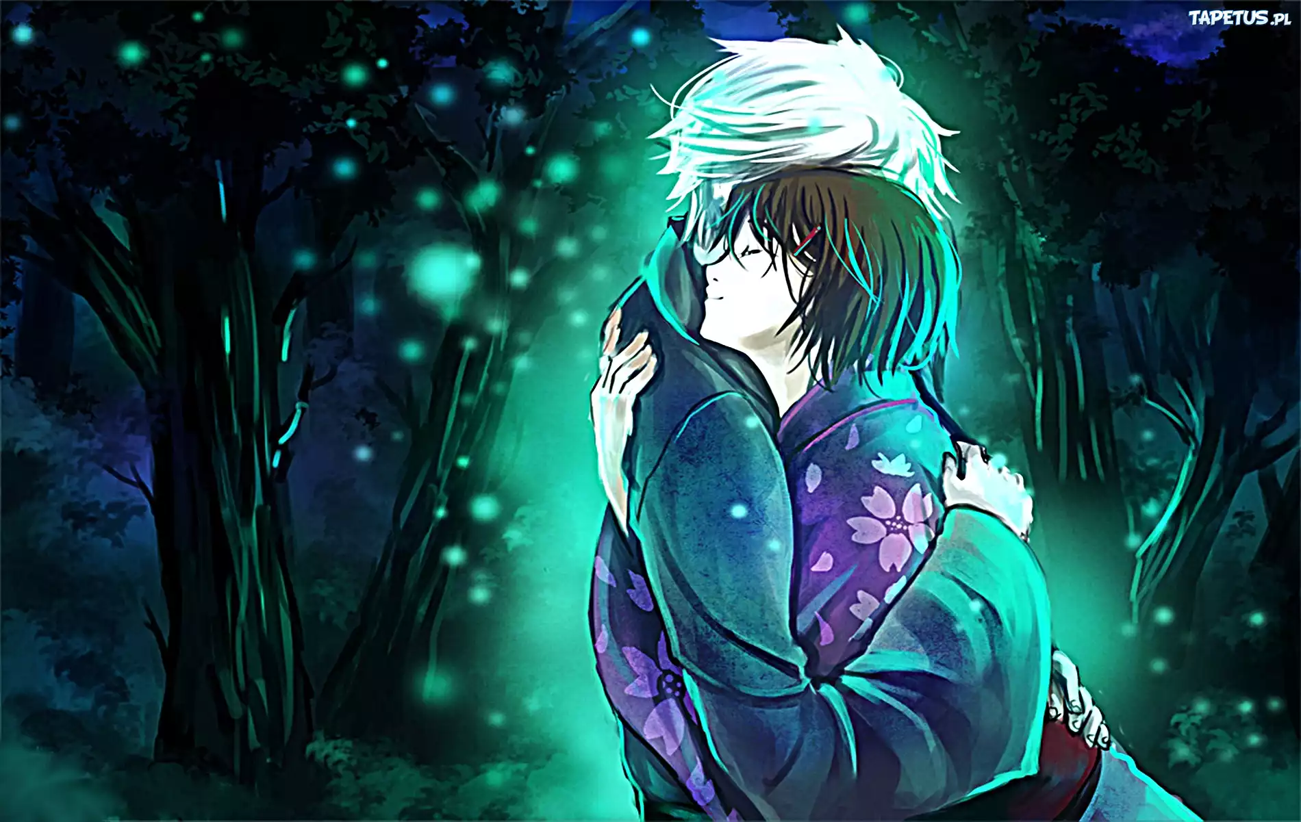 Hotarubi no mori e, kimona, anime, noc