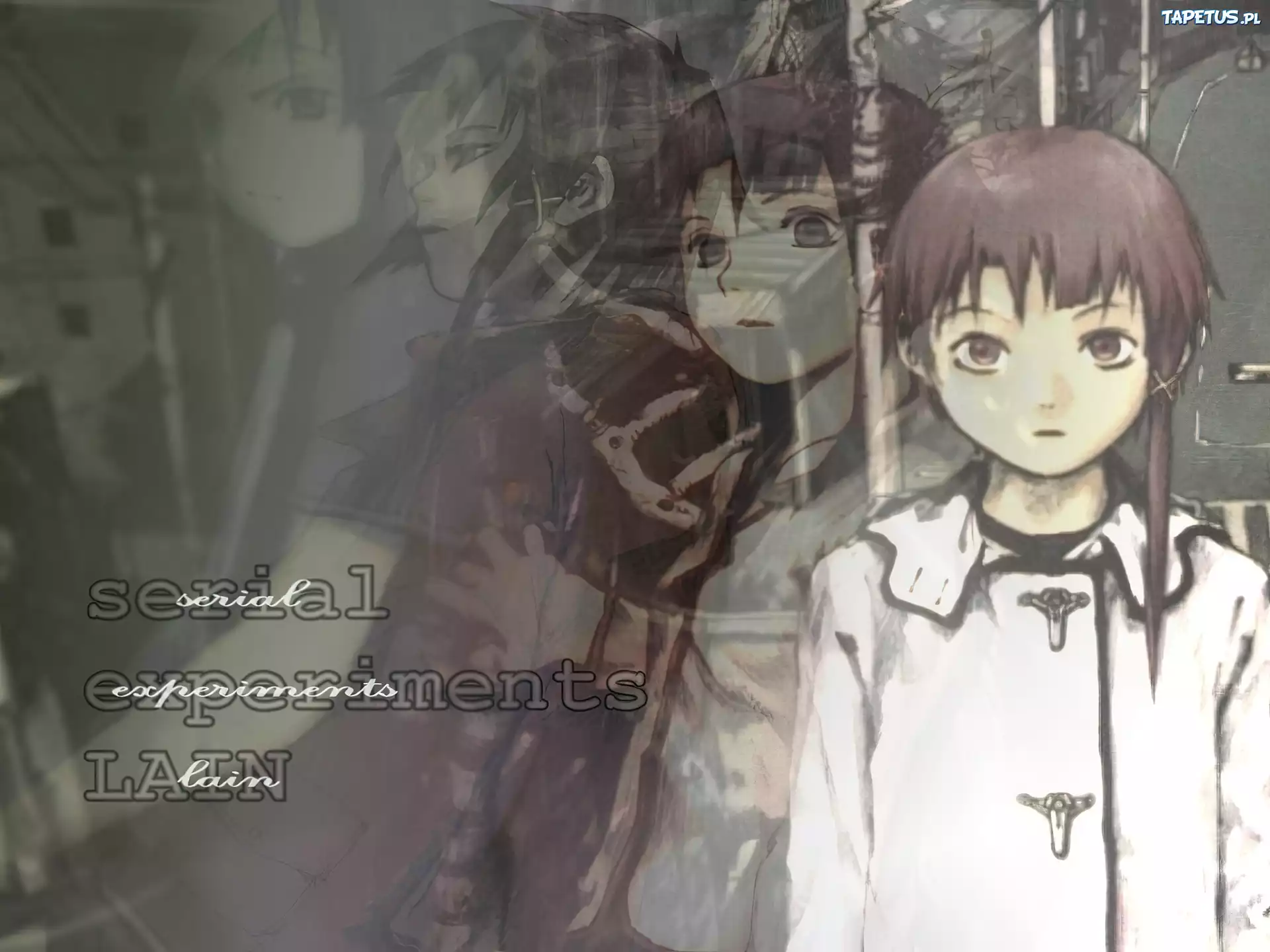 Serial Experiments Lain, dzieci, cień