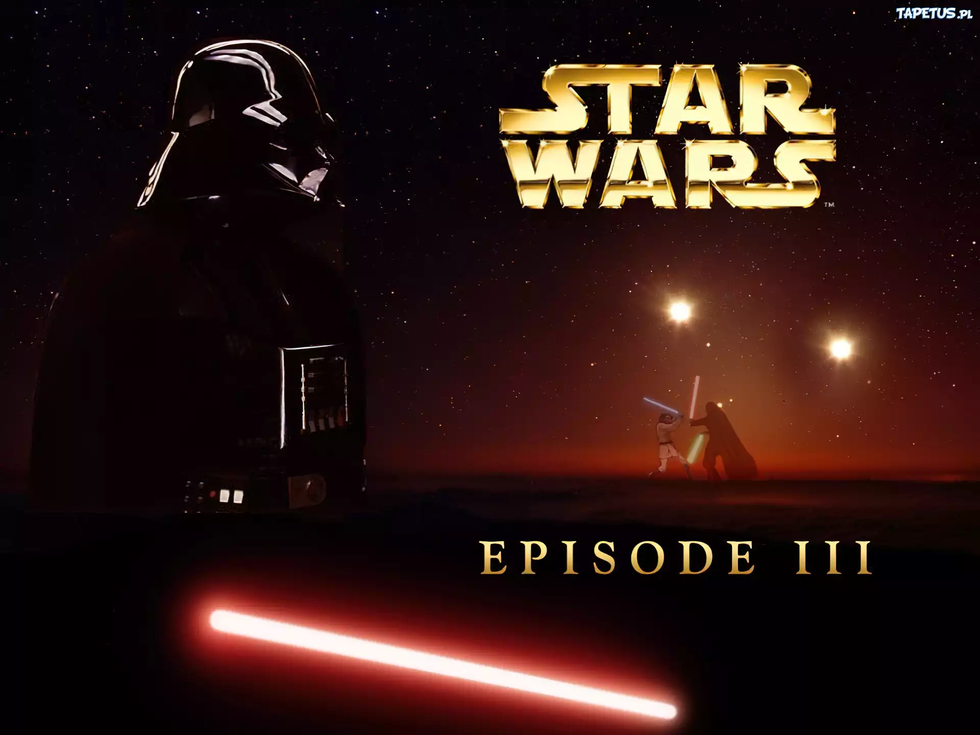 Star Wars, laser, czarna, postać, gwiazdy