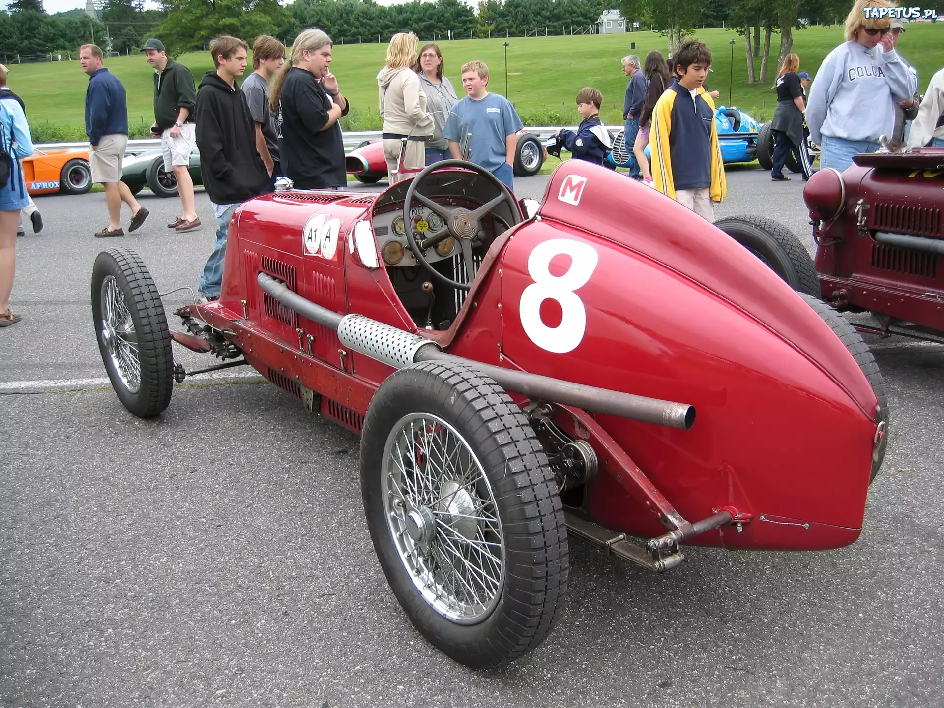 Maserati, koła , tył