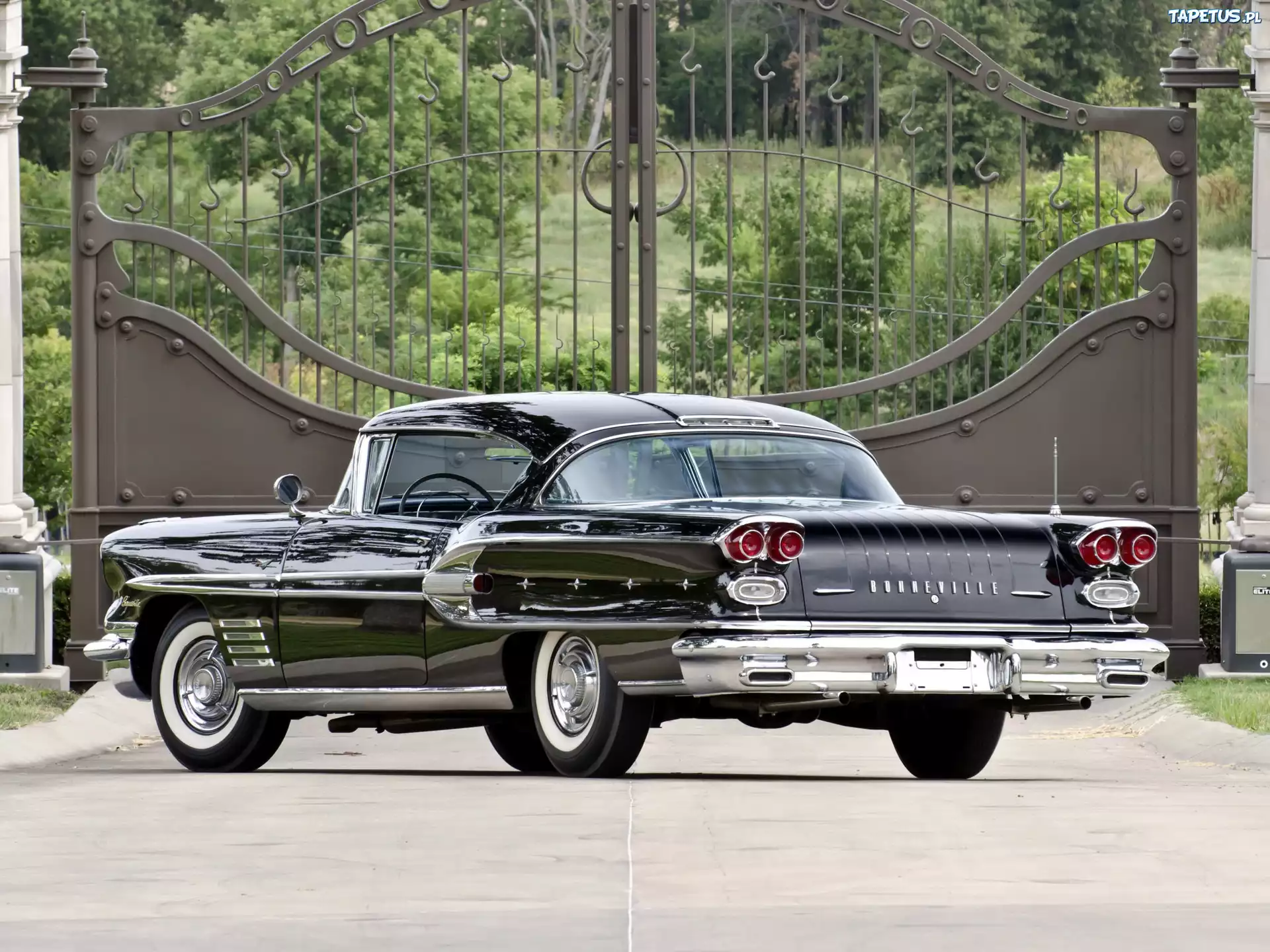 Zabytkowy, Pontiac, Bonneville, 1958