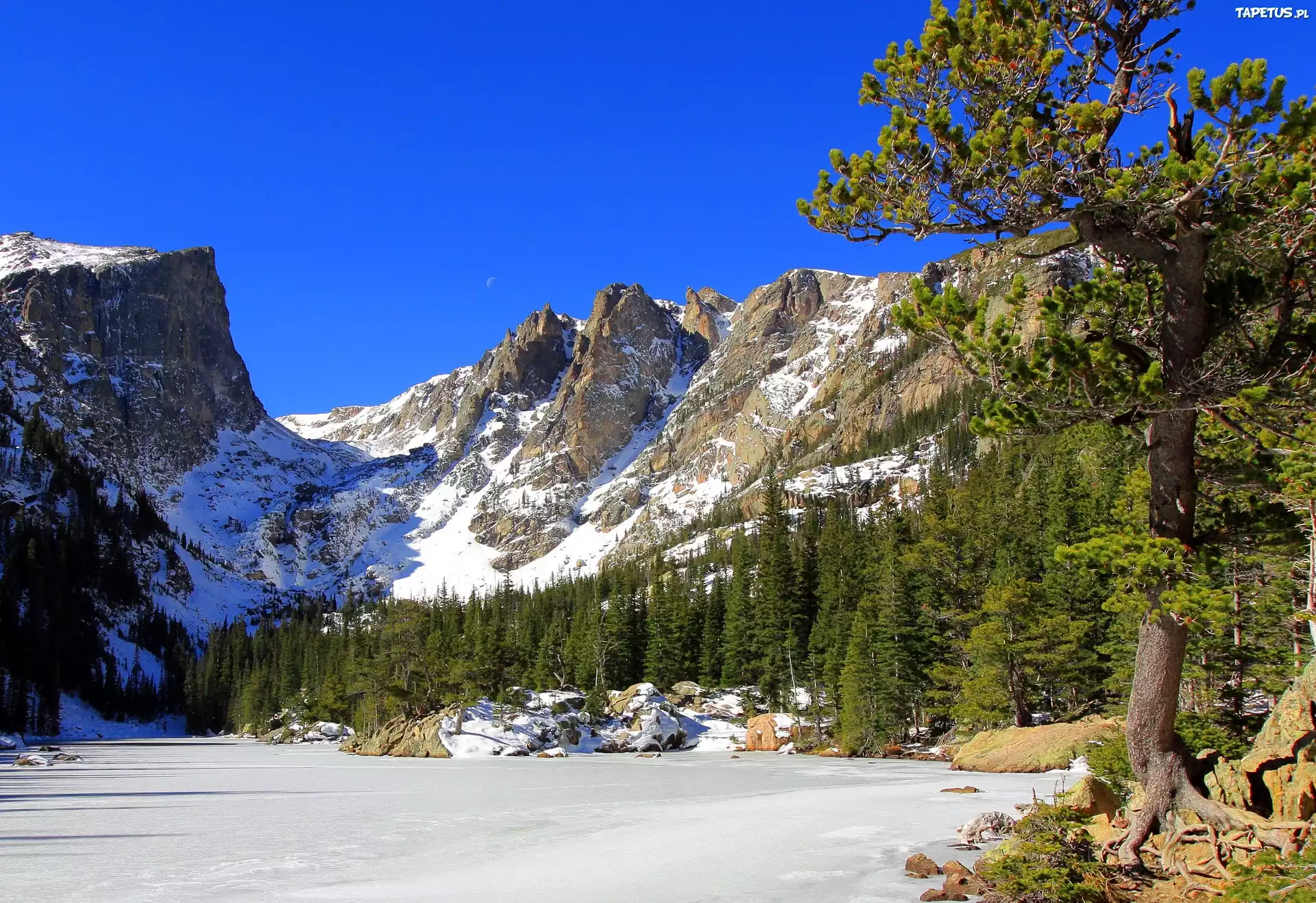 Hallett Peak and Flattop Mountain, Colorado без смс