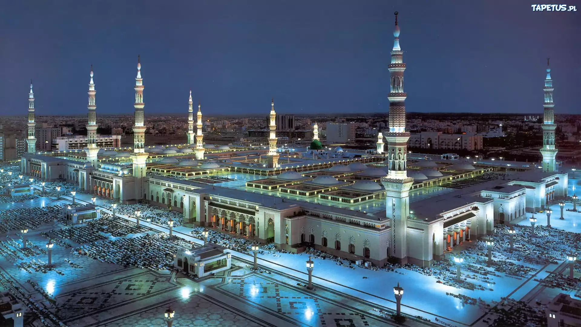 Miasto nocą, Arabia Saudyjska