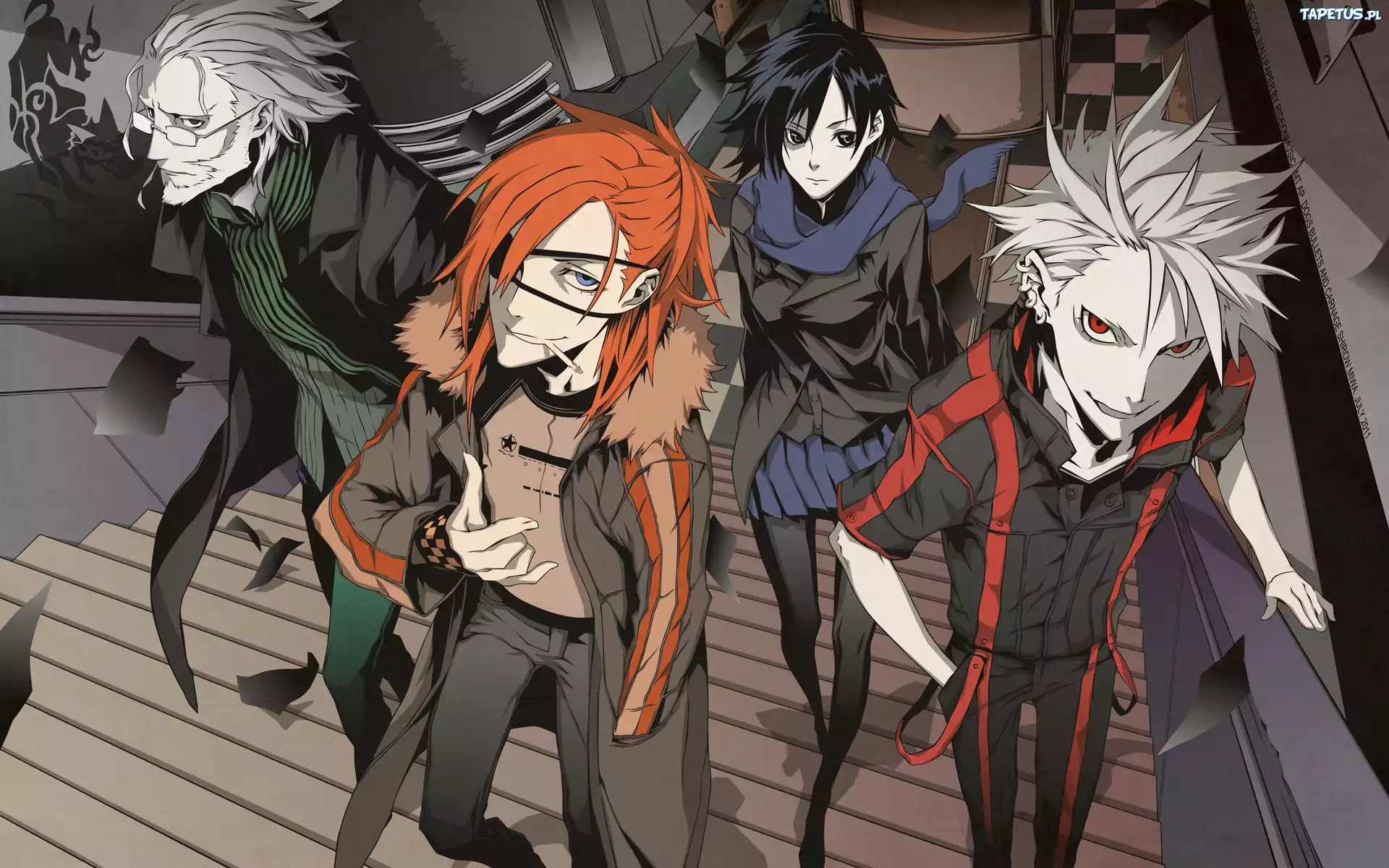 Dogs, Heine, Badou, Manga, Anime