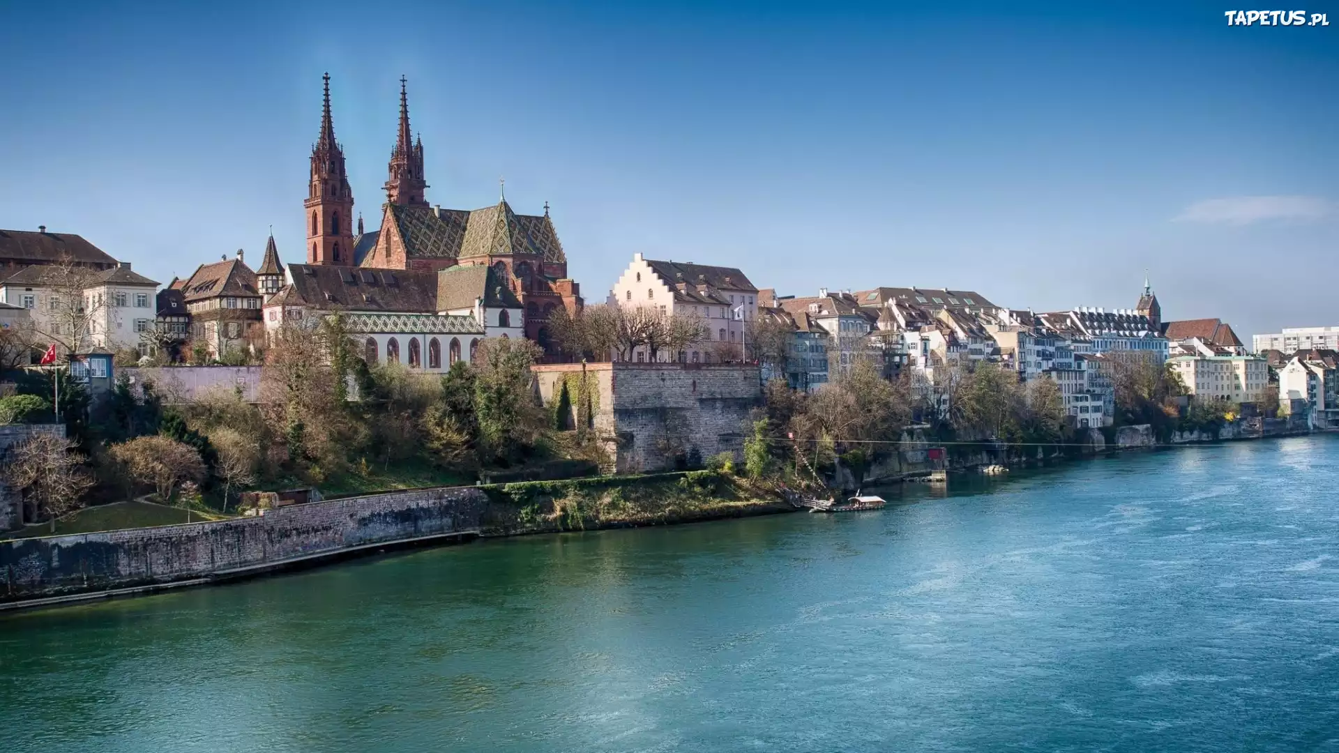 Szwajcaria, Bazylea, Miasto, Rzeka