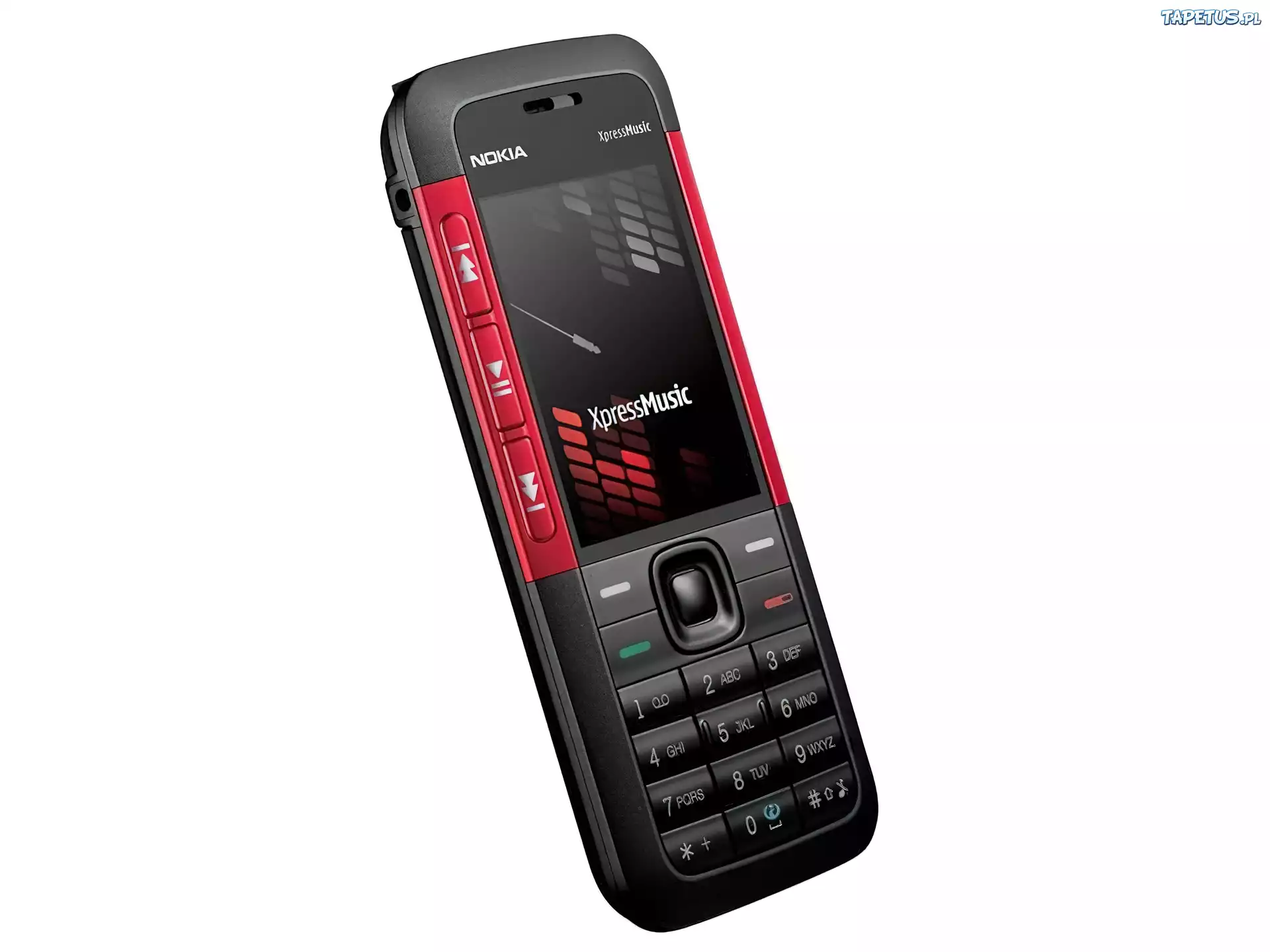 Nokia 5310 XpressMusic, Czarna, Czerwona
