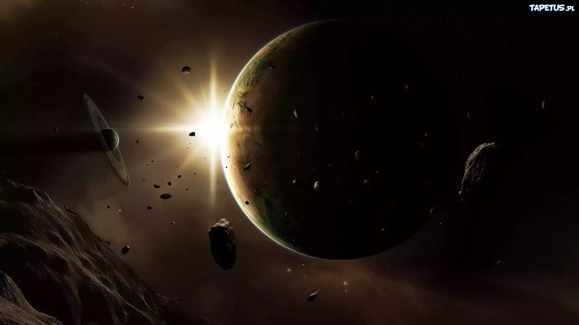 Planety, Asteroidy, Kosmos