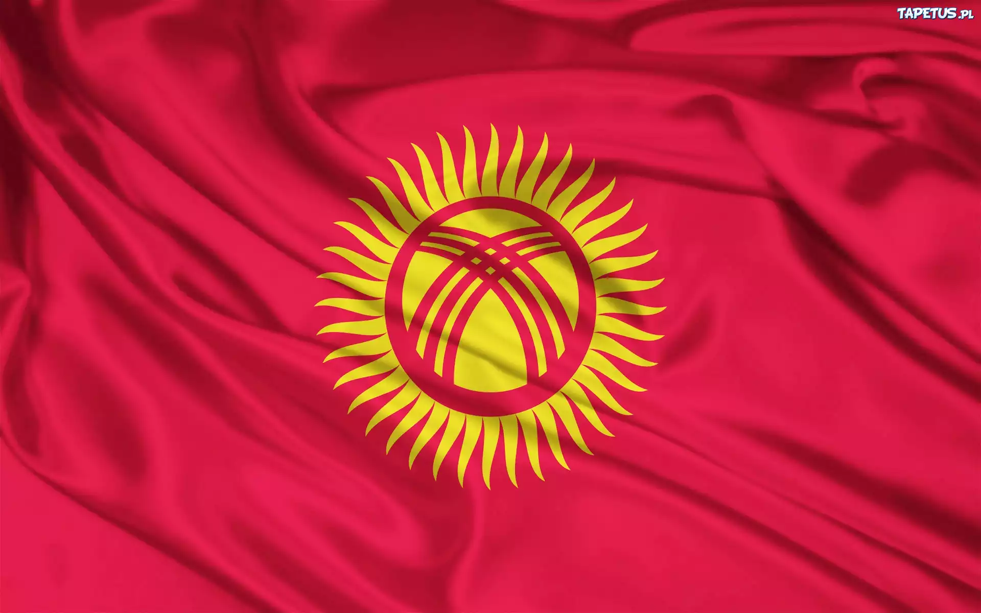 Flaga, Kirgistan