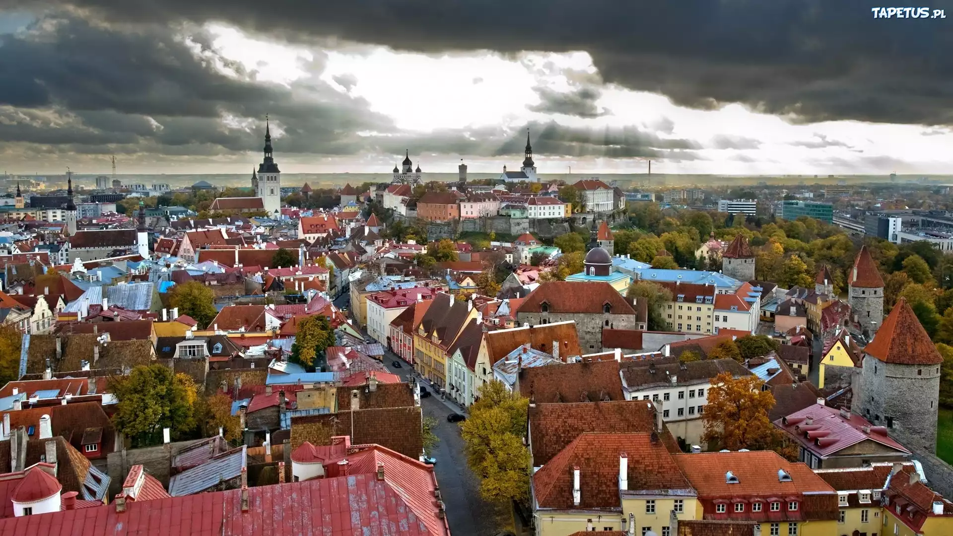 Estonia, Tallin, Miasto