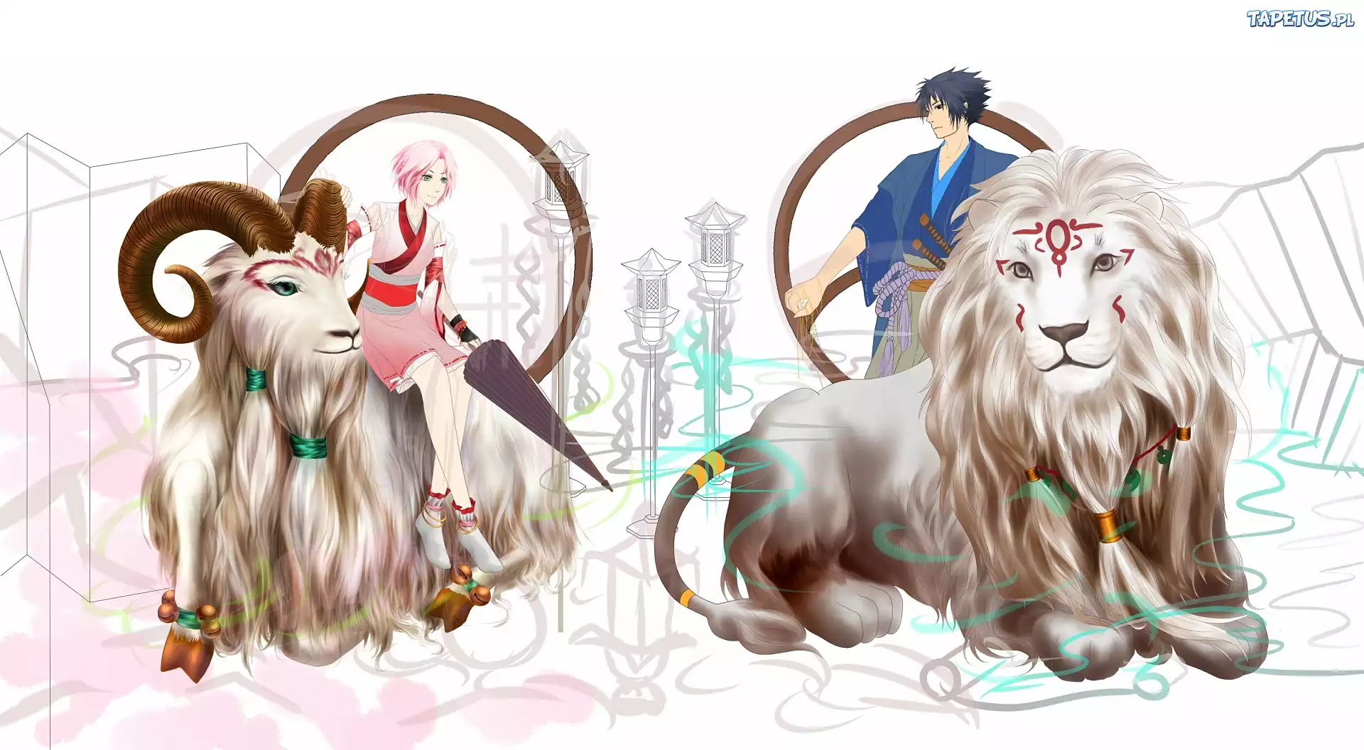Znaki zodiaku, Koziorożec, Lew, Naruto