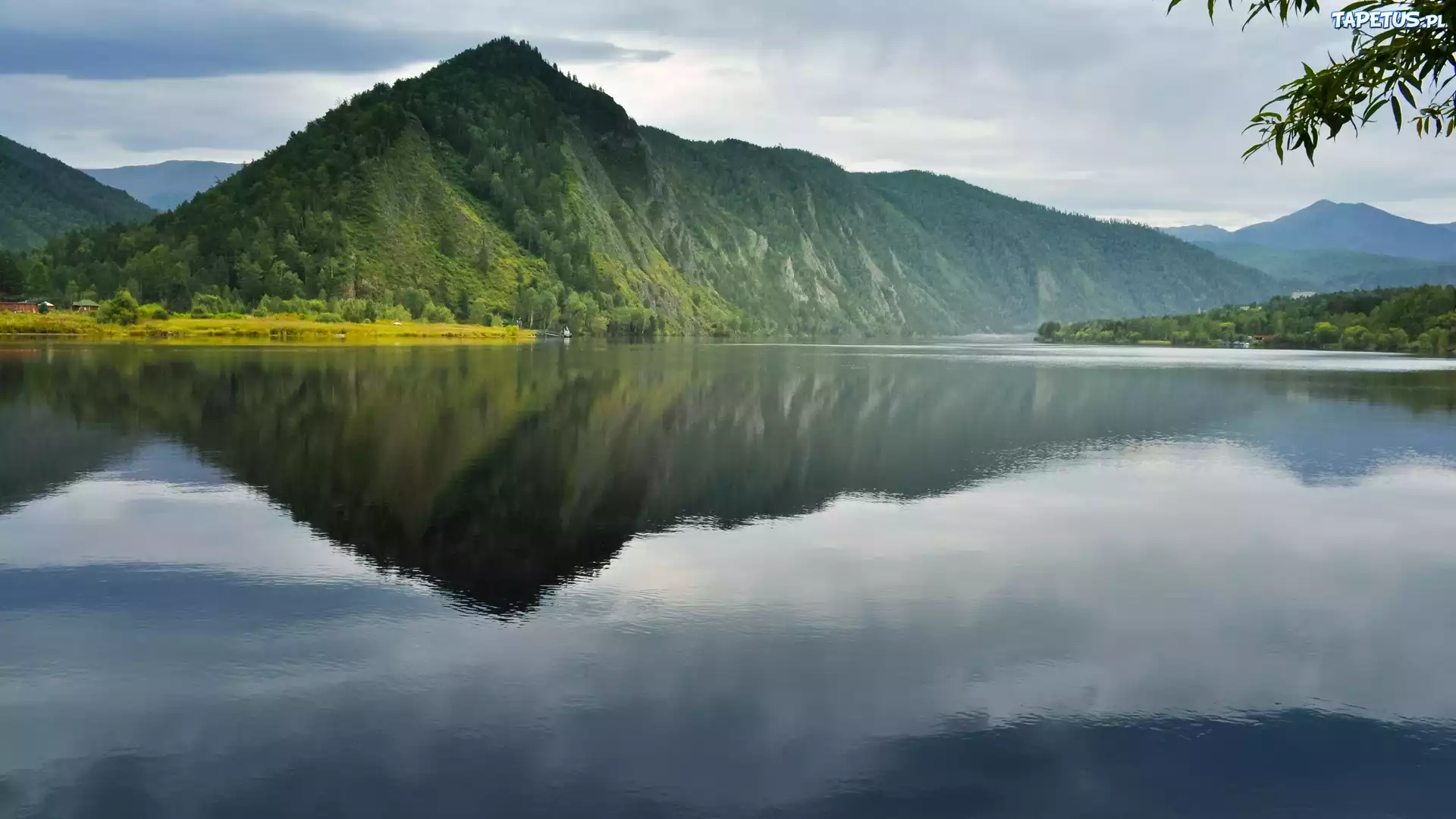 Jezioro, Góry, Odbicie