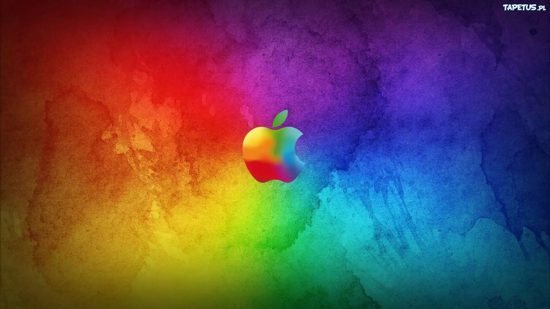 Kolorowe, Logo, Apple